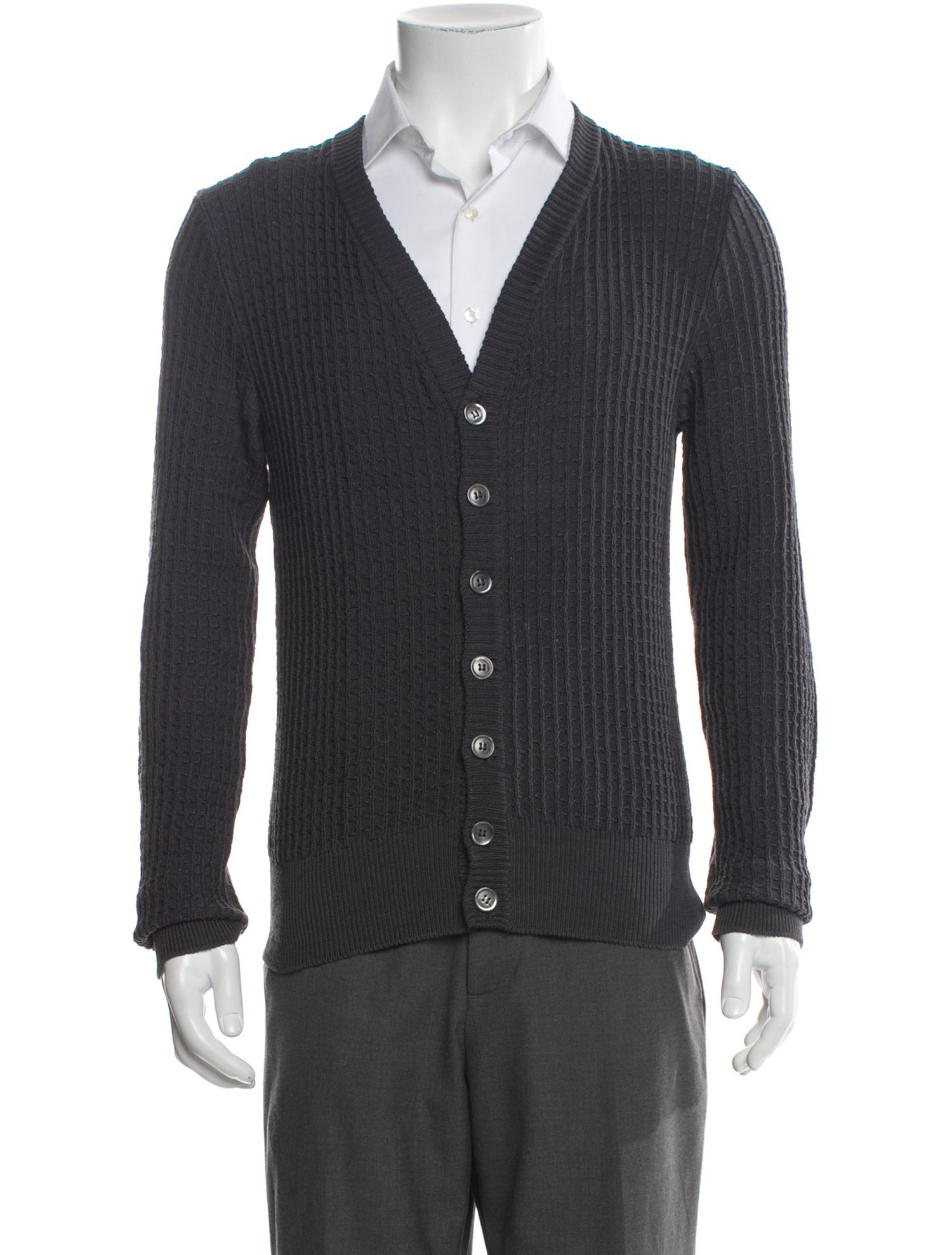 Dolce & Gabbana V-Neck Long Sleeve Cardigan