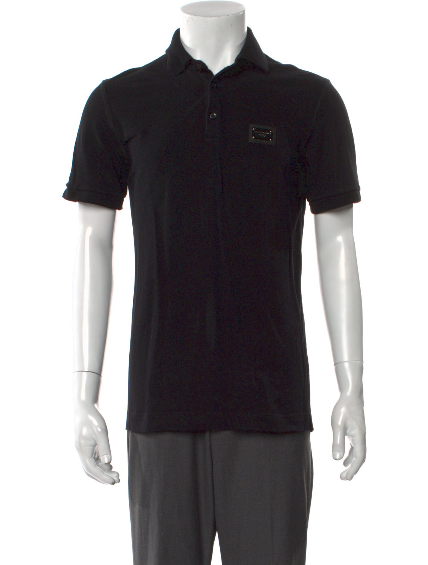 Dolce & Gabbana Collar Short Sleeve Polo Shirt