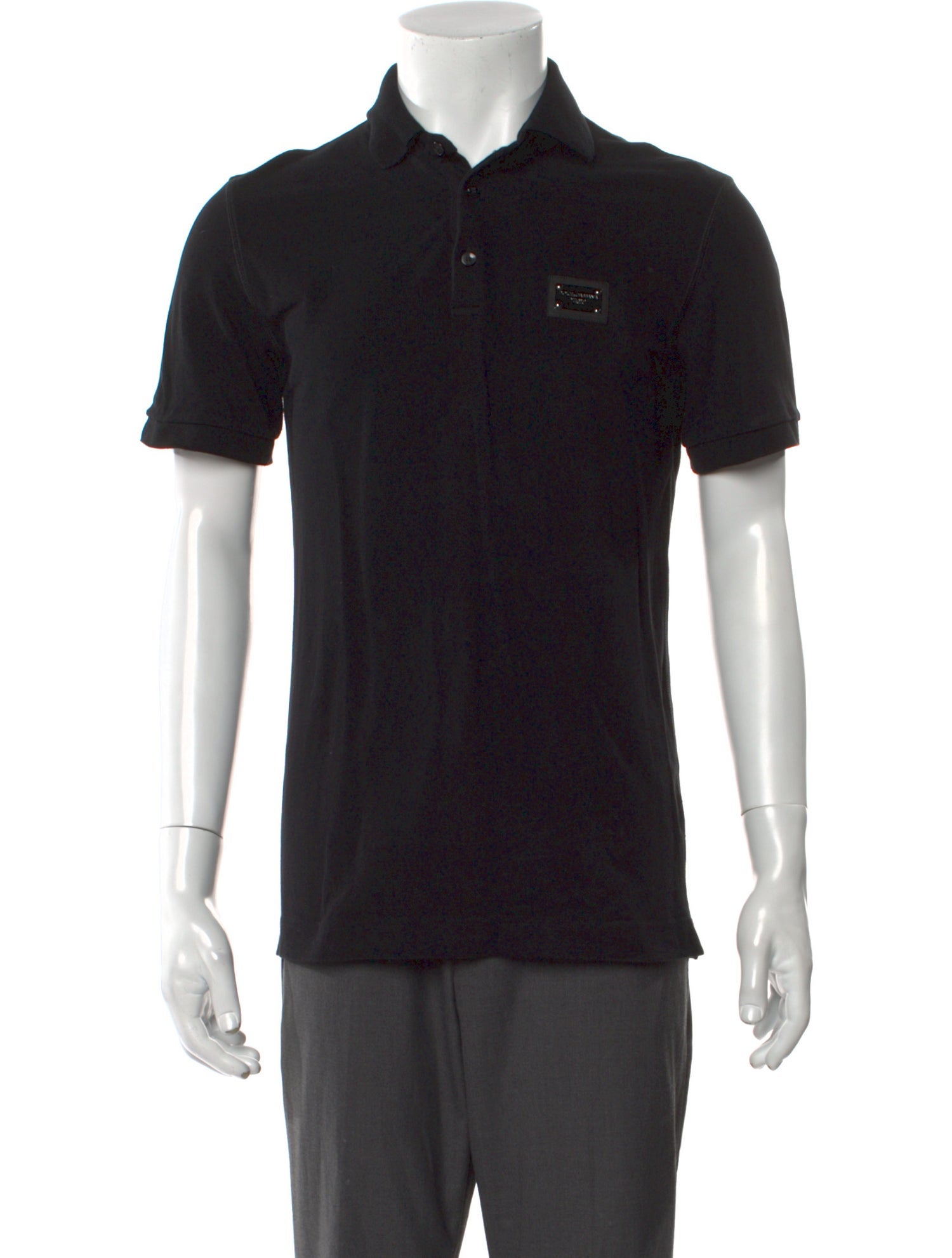 Dolce & Gabbana Collar Short Sleeve Polo Shirt
