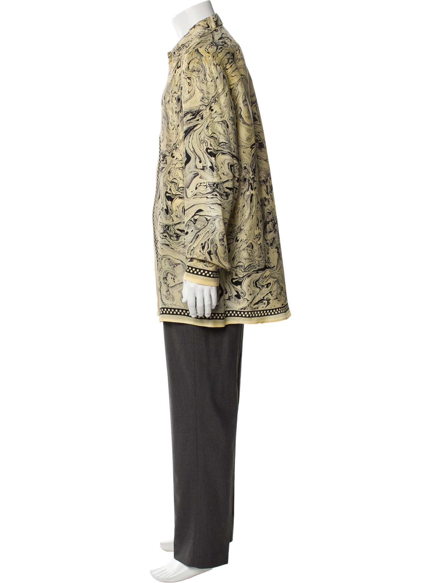 Dolce & Gabbana Silk Printed Shirt