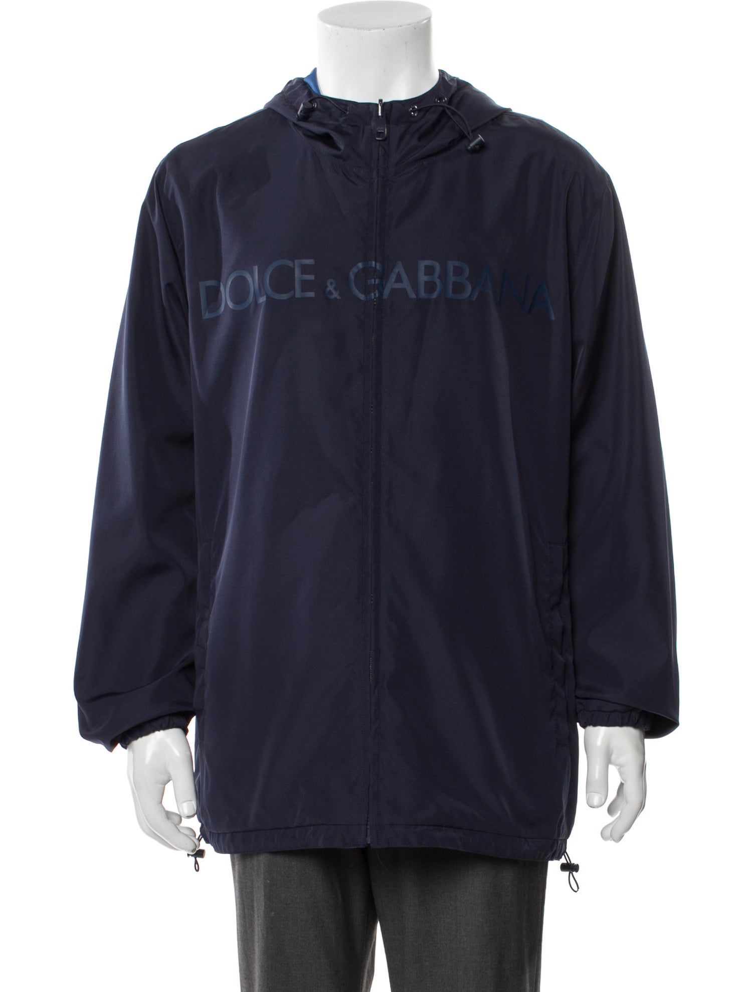 Dolce & Gabbana Graphic Print Windbreaker