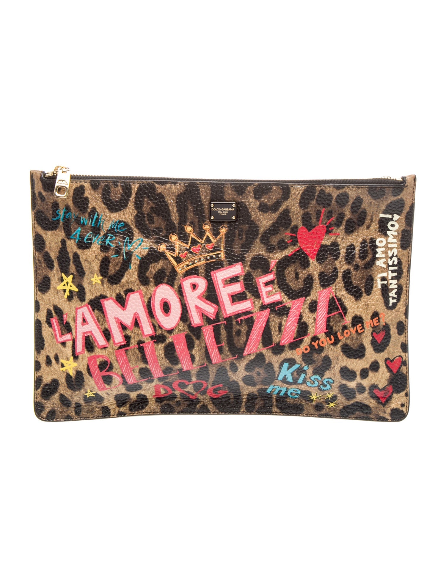 Dolce & Gabbana Leather Clutch