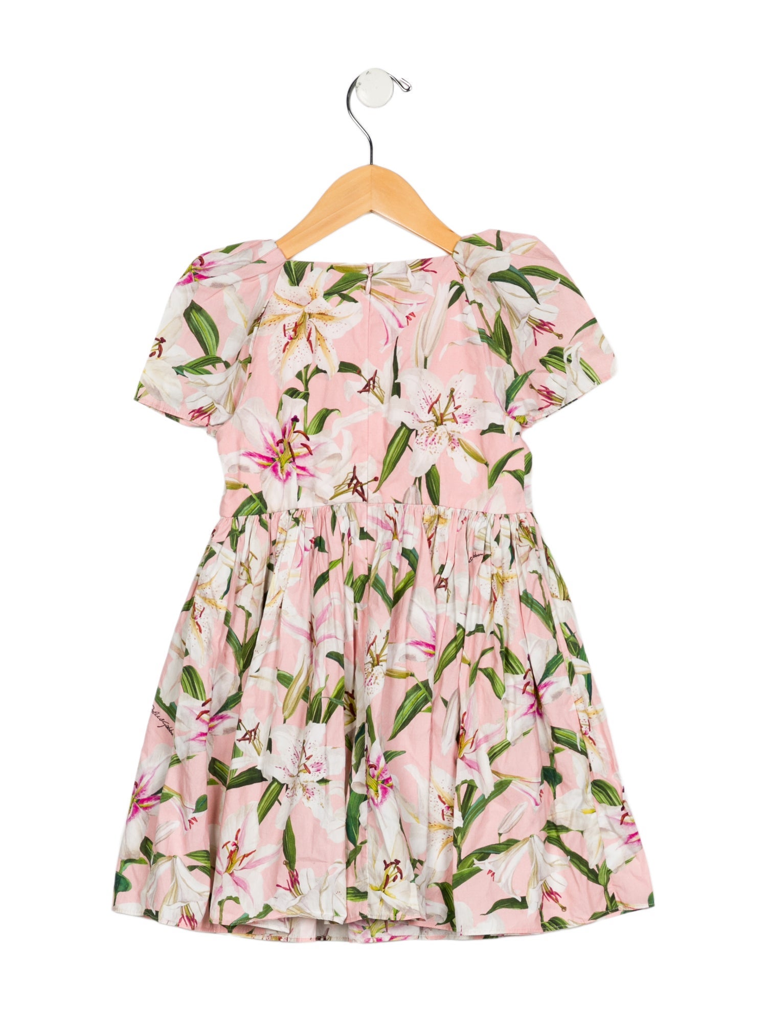 Dolce & Gabbana Girls' Short Sleeve Dress