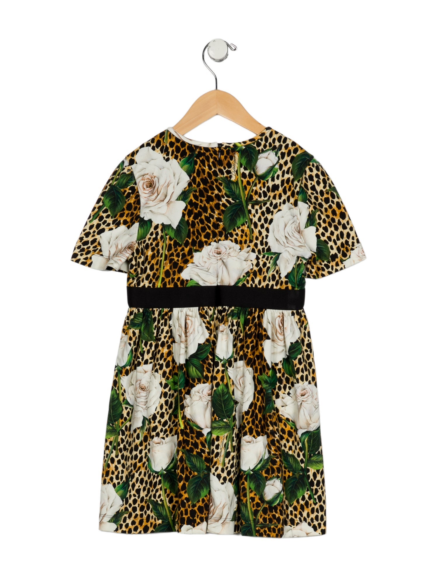 Dolce & Gabbana Girls' Short Sleeve Dress