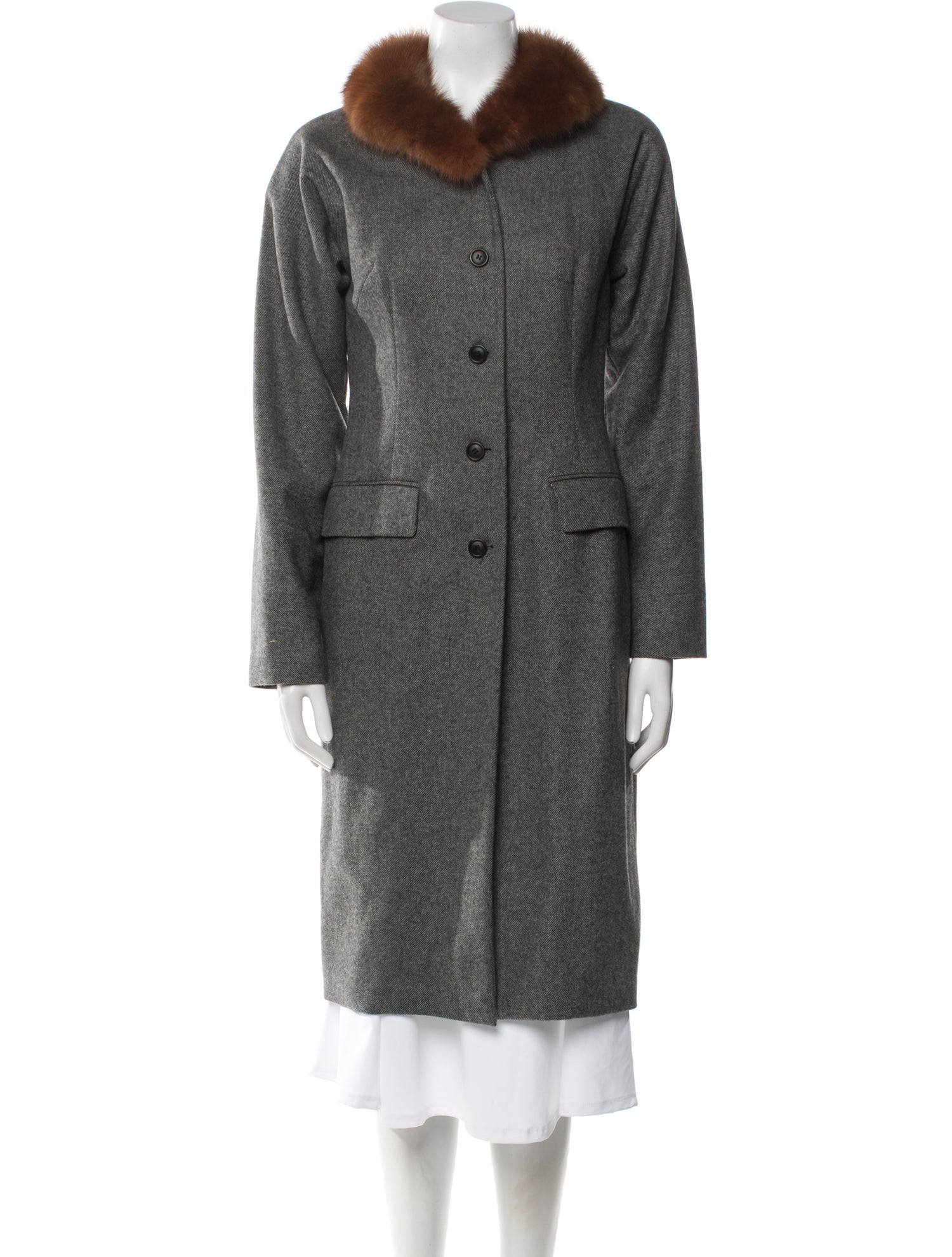 Dolce & Gabbana Vintage Late 1990's - Early 2000's Faux Fur Jacket