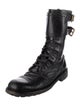 Dolce & Gabbana Leather Lace-Up Boots