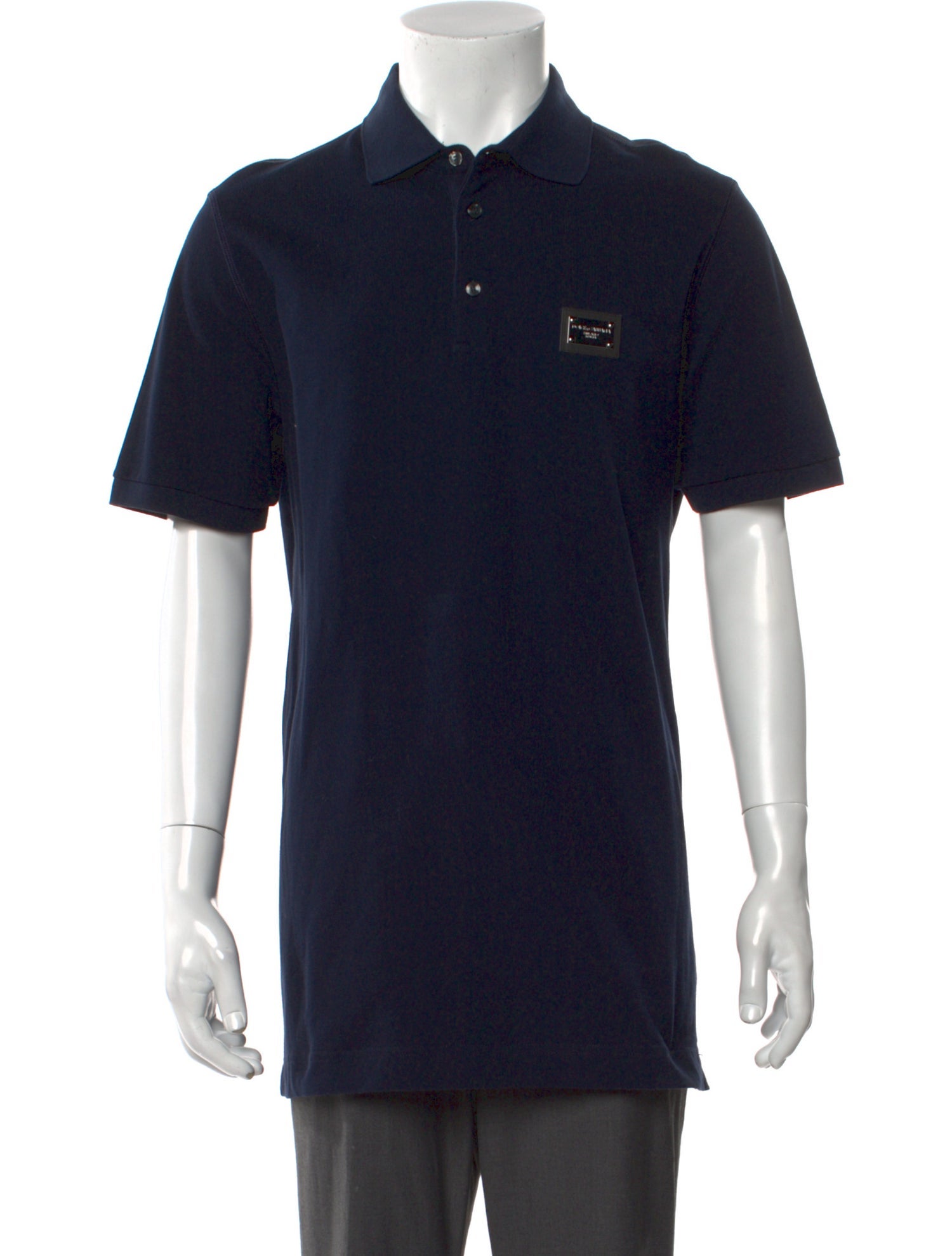 Dolce & Gabbana Collar Short Sleeve Polo Shirt