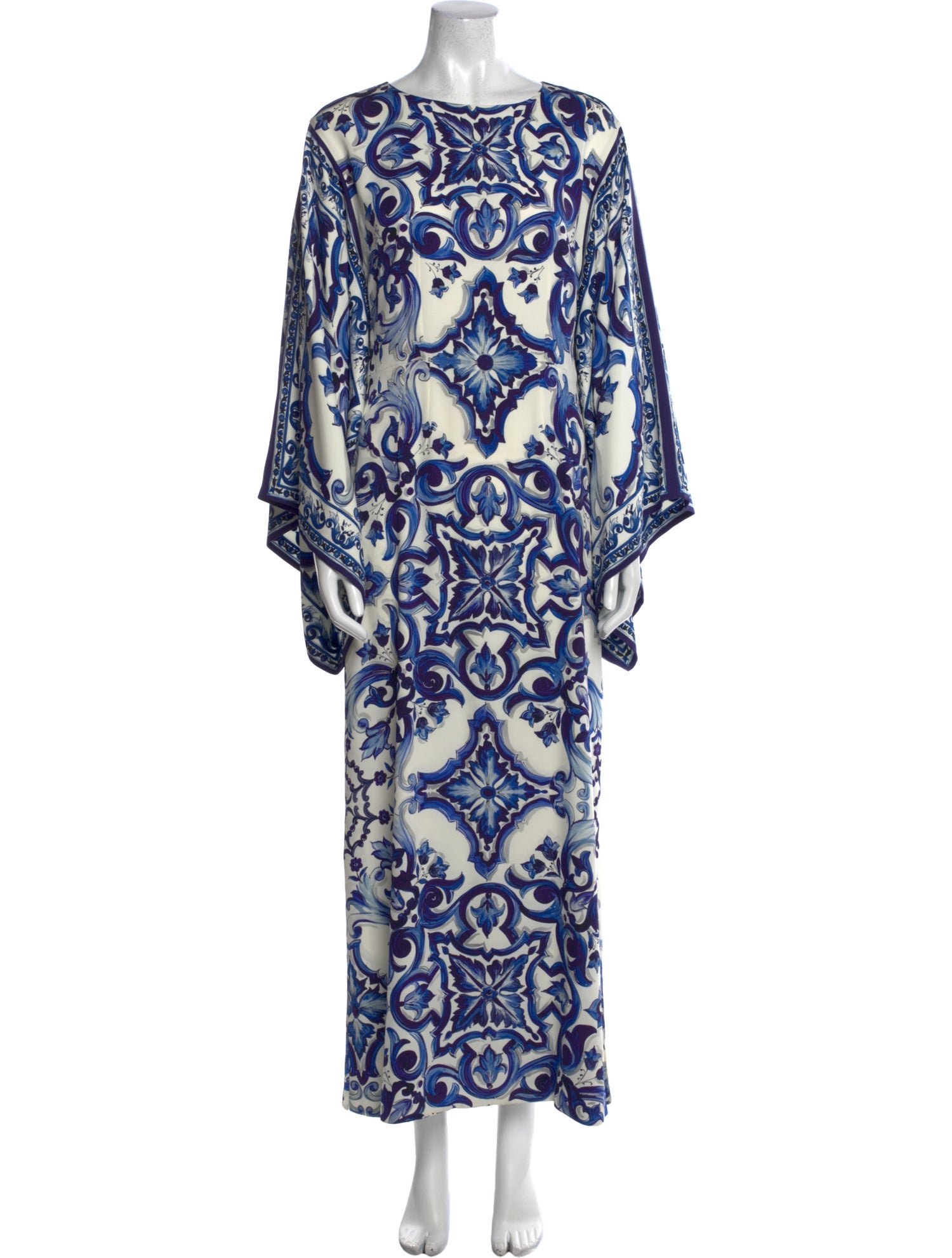 Dolce & Gabbana Silk Long Dress