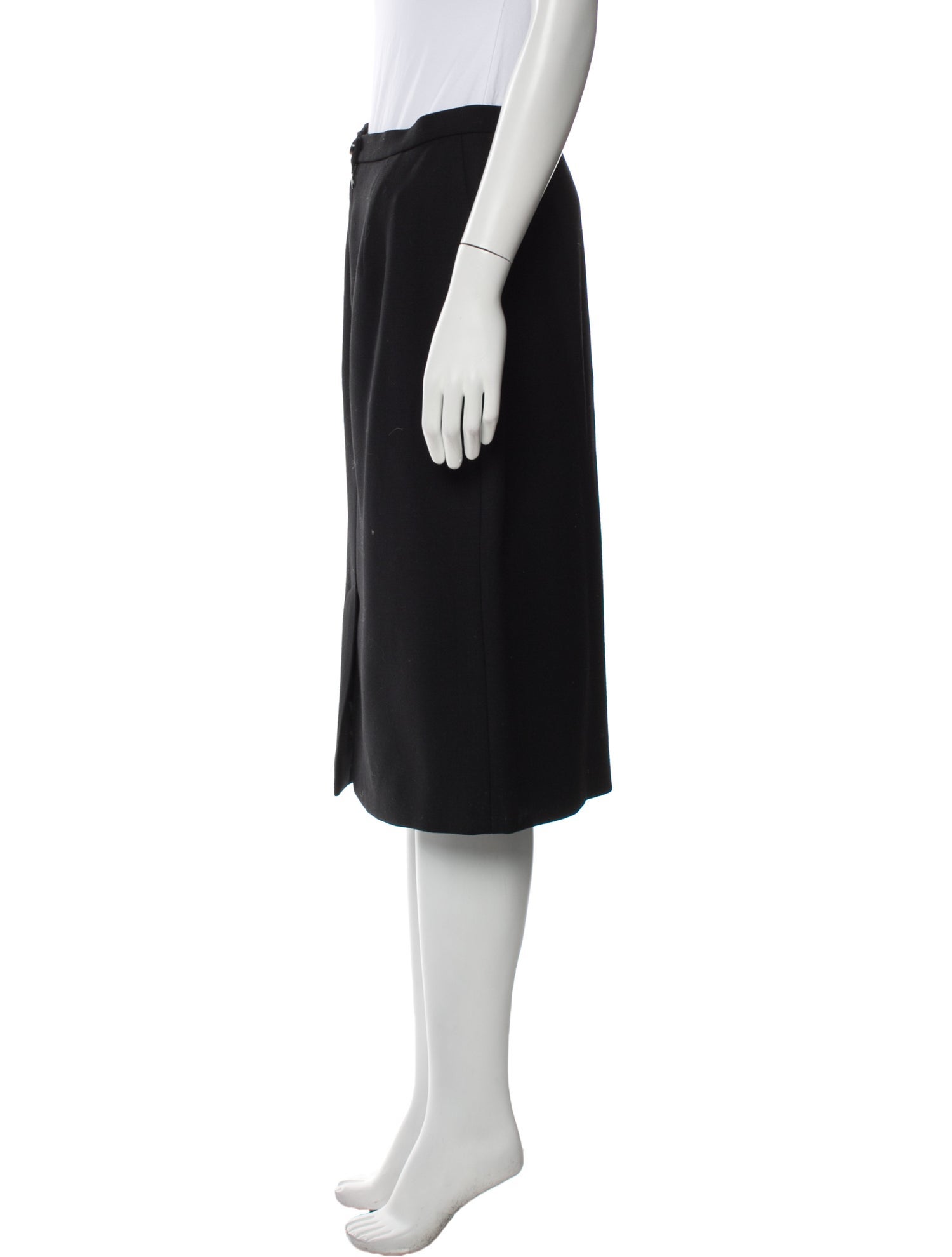 Dolce & Gabbana Wool Knee-Length Skirt