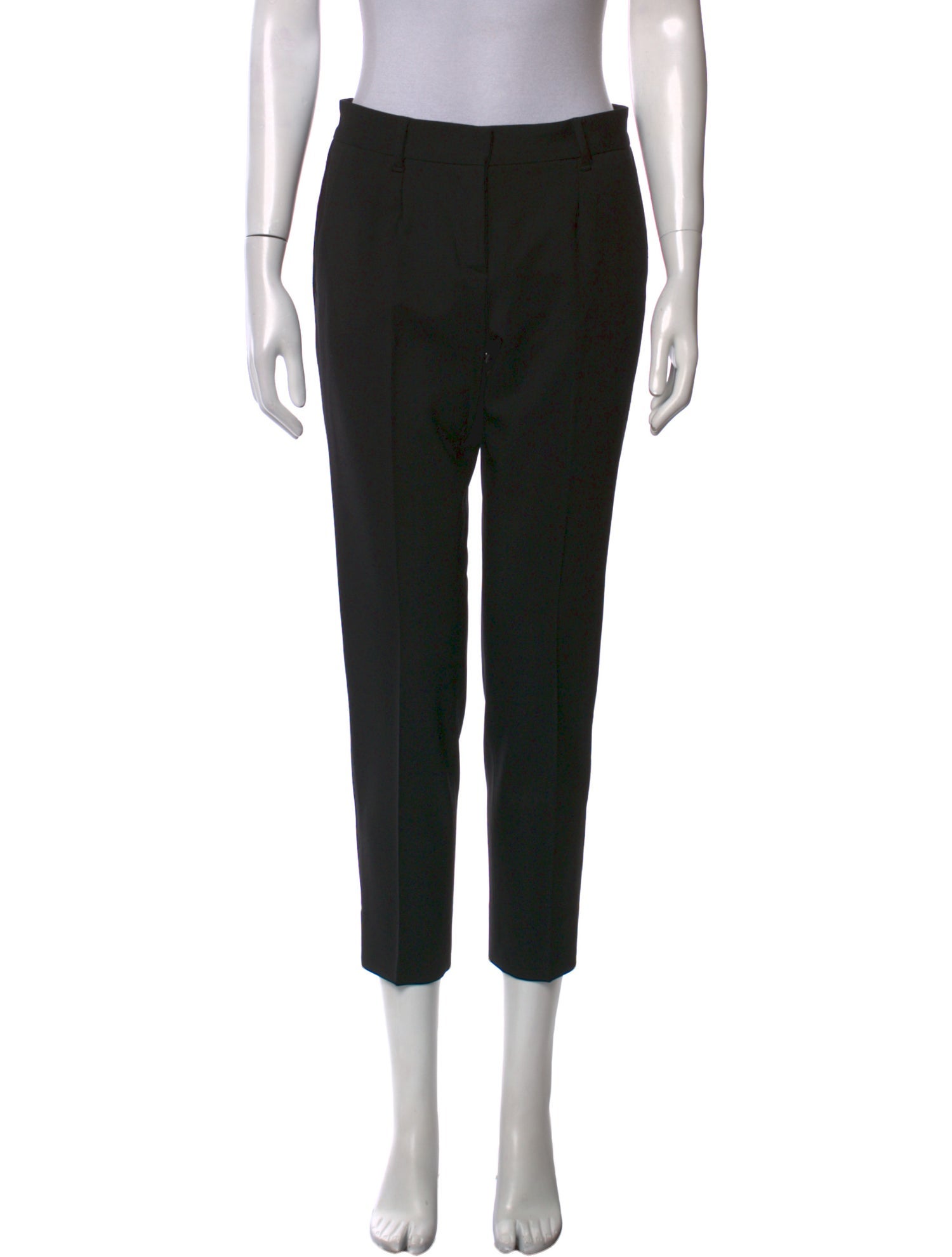 Dolce & Gabbana Virgin Wool Skinny Leg Pants