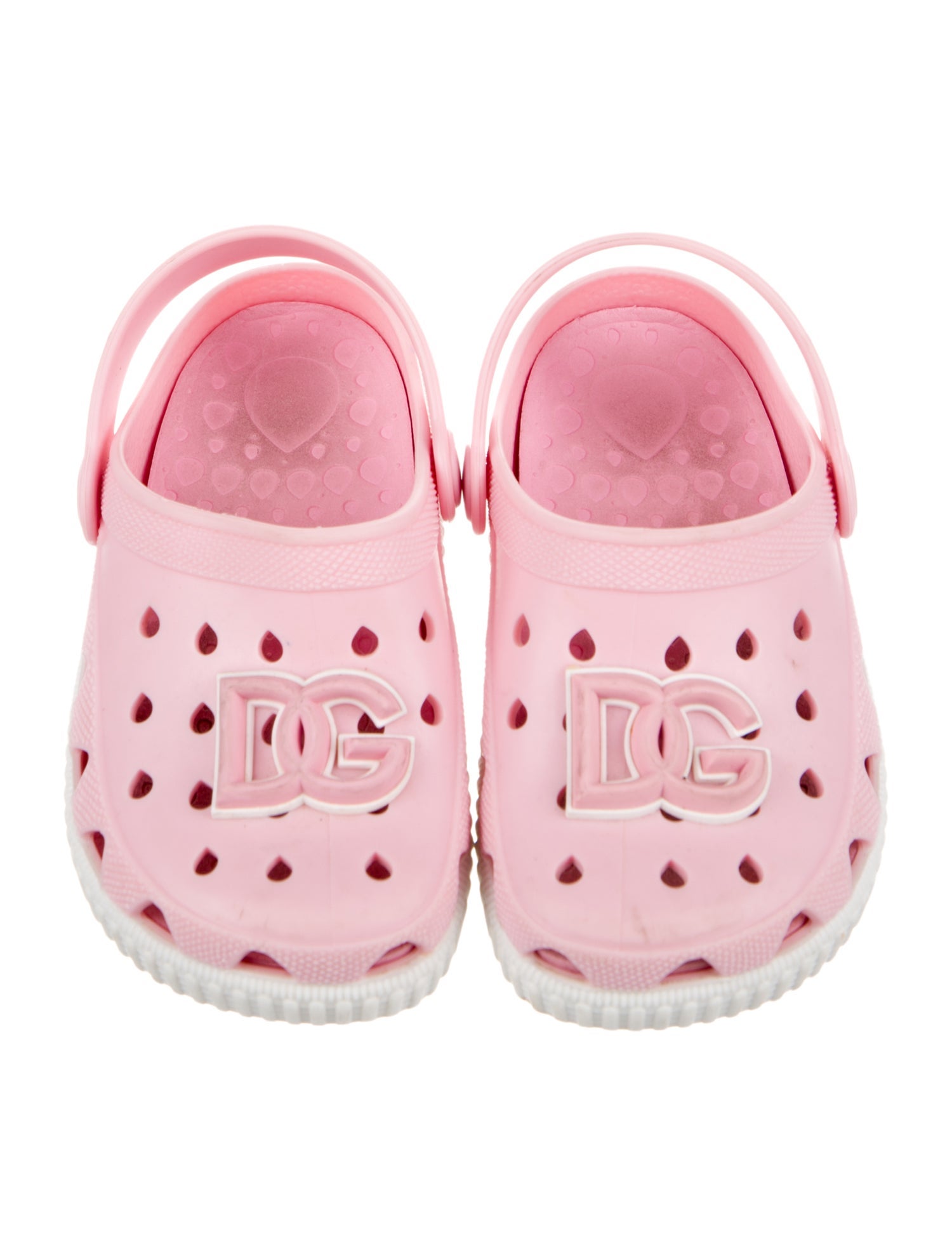 Dolce & Gabbana Toddler Girls' Logo Clogs