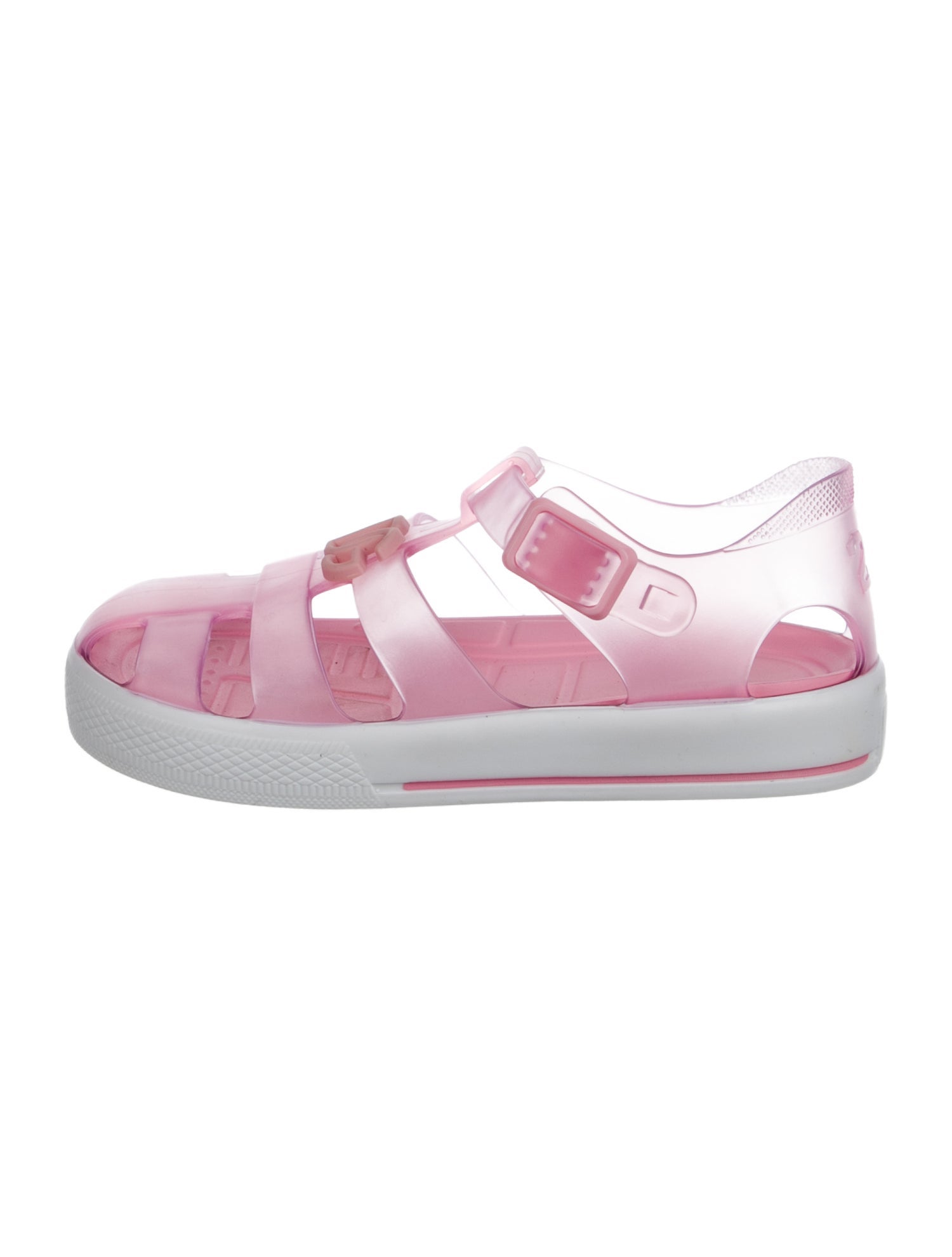 Dolce & Gabbana Girls' Jelly Caged Sandals