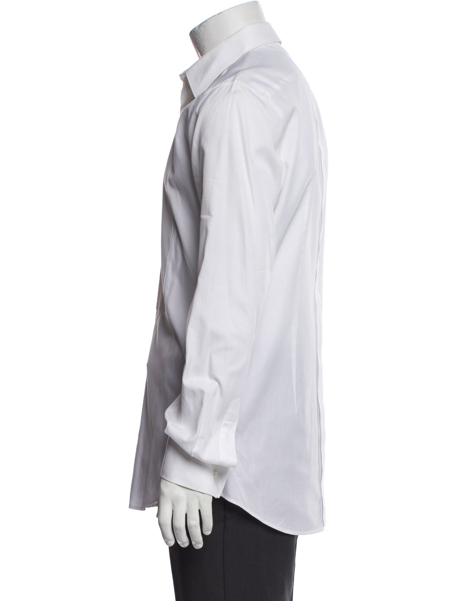 Dolce & Gabbana Long Sleeve Tuxedo Shirt