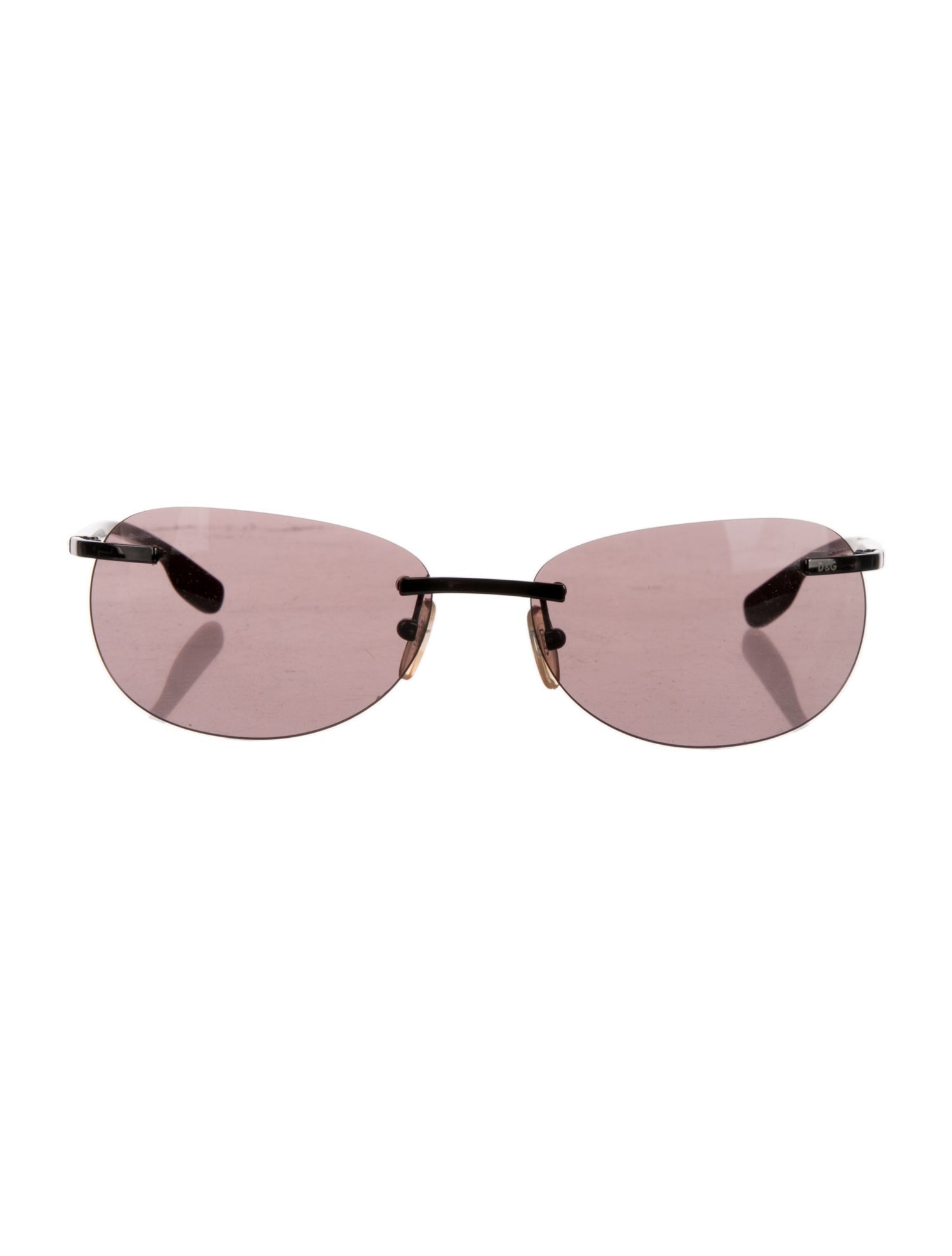 Dolce & Gabbana Round Tinted Sunglasses