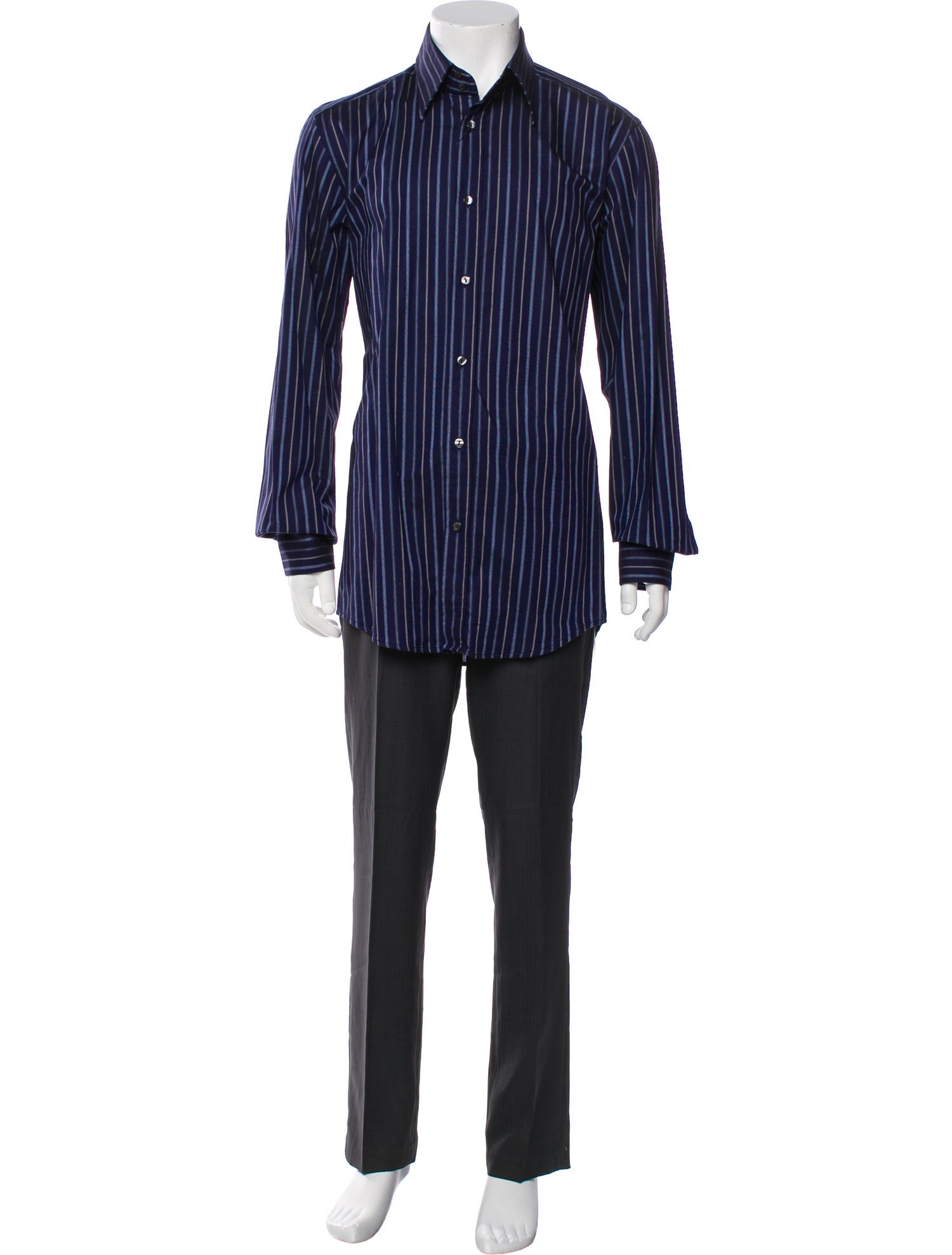 Dolce & Gabbana Striped Long Sleeve Shirt w/ Tags