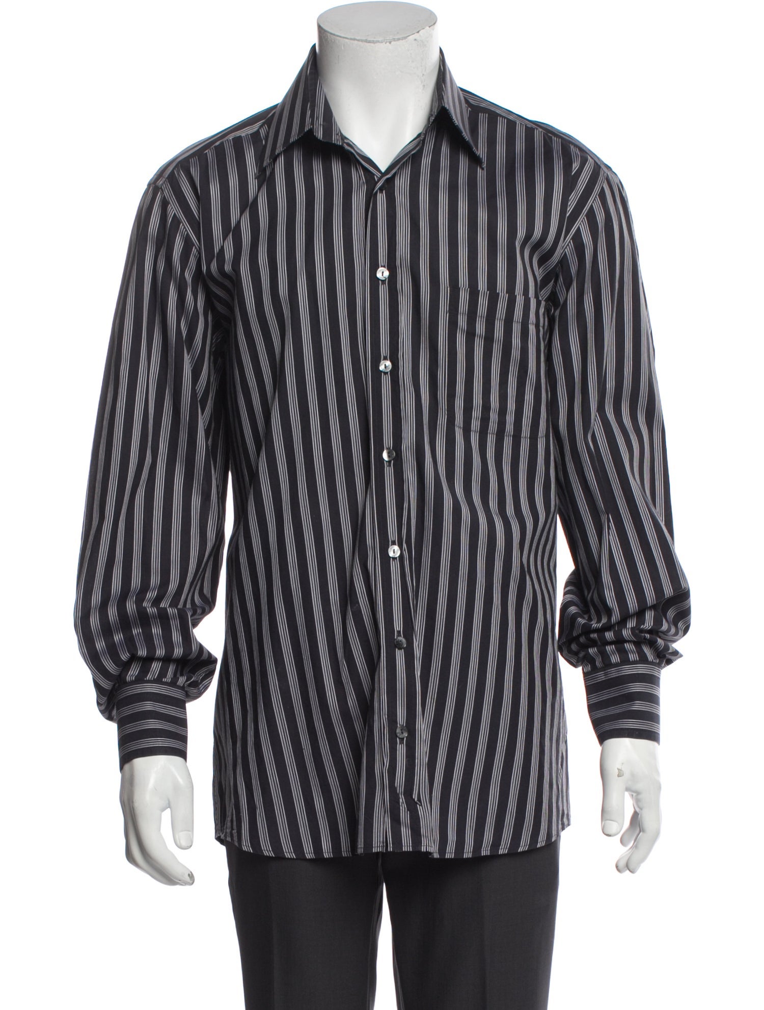 Dolce & Gabbana Striped Long Sleeve Shirt