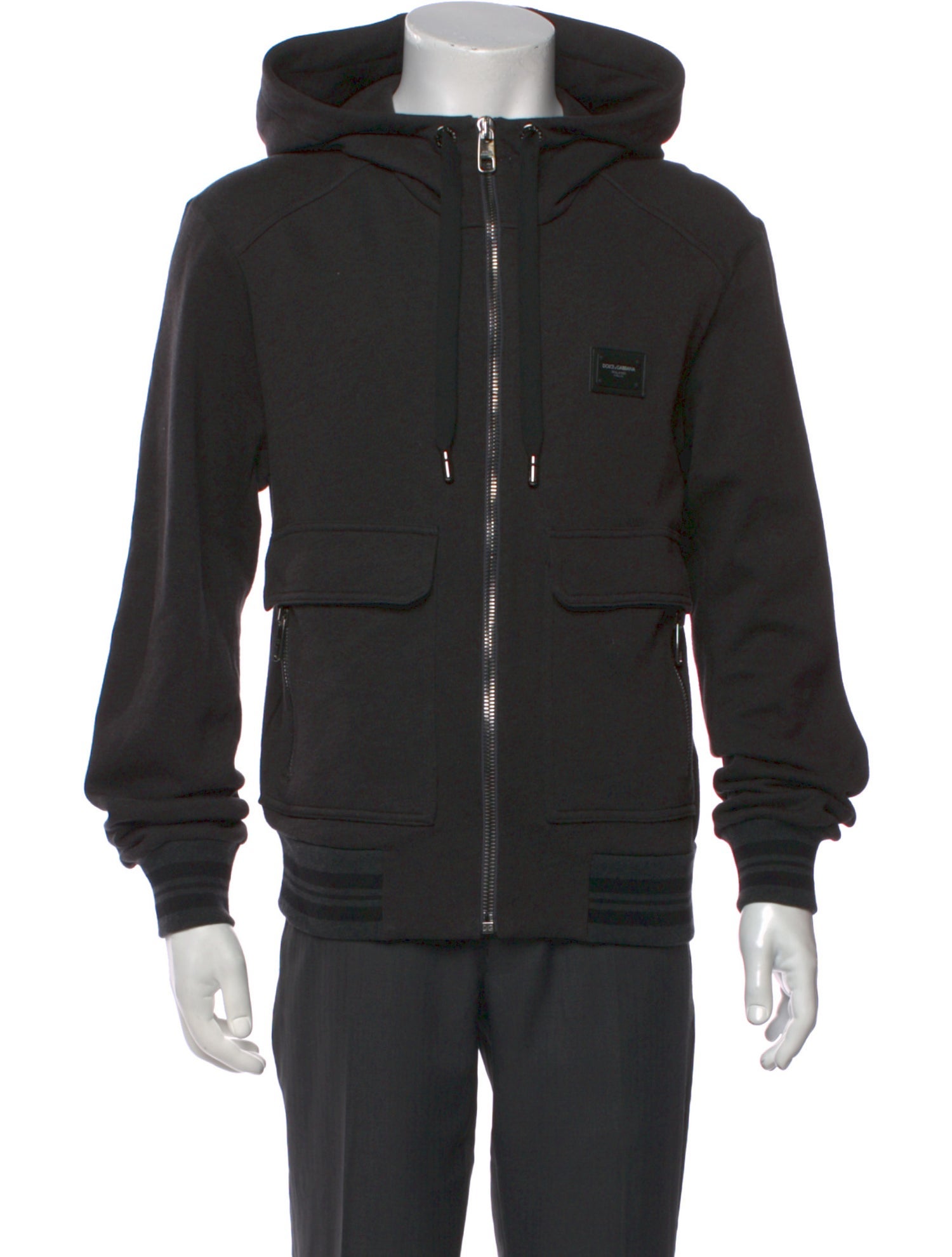 Dolce & Gabbana Crew Neck Long Sleeve Hoodie