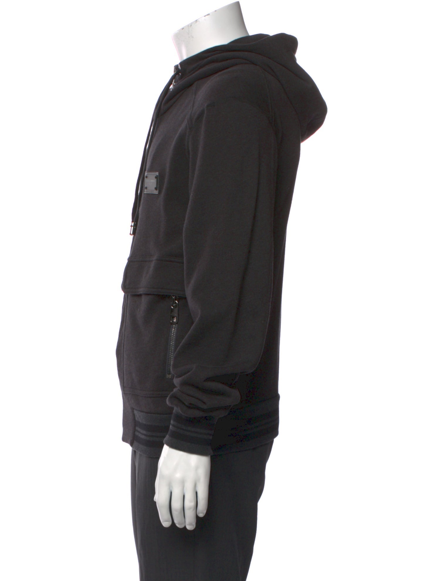 Dolce & Gabbana Crew Neck Long Sleeve Hoodie