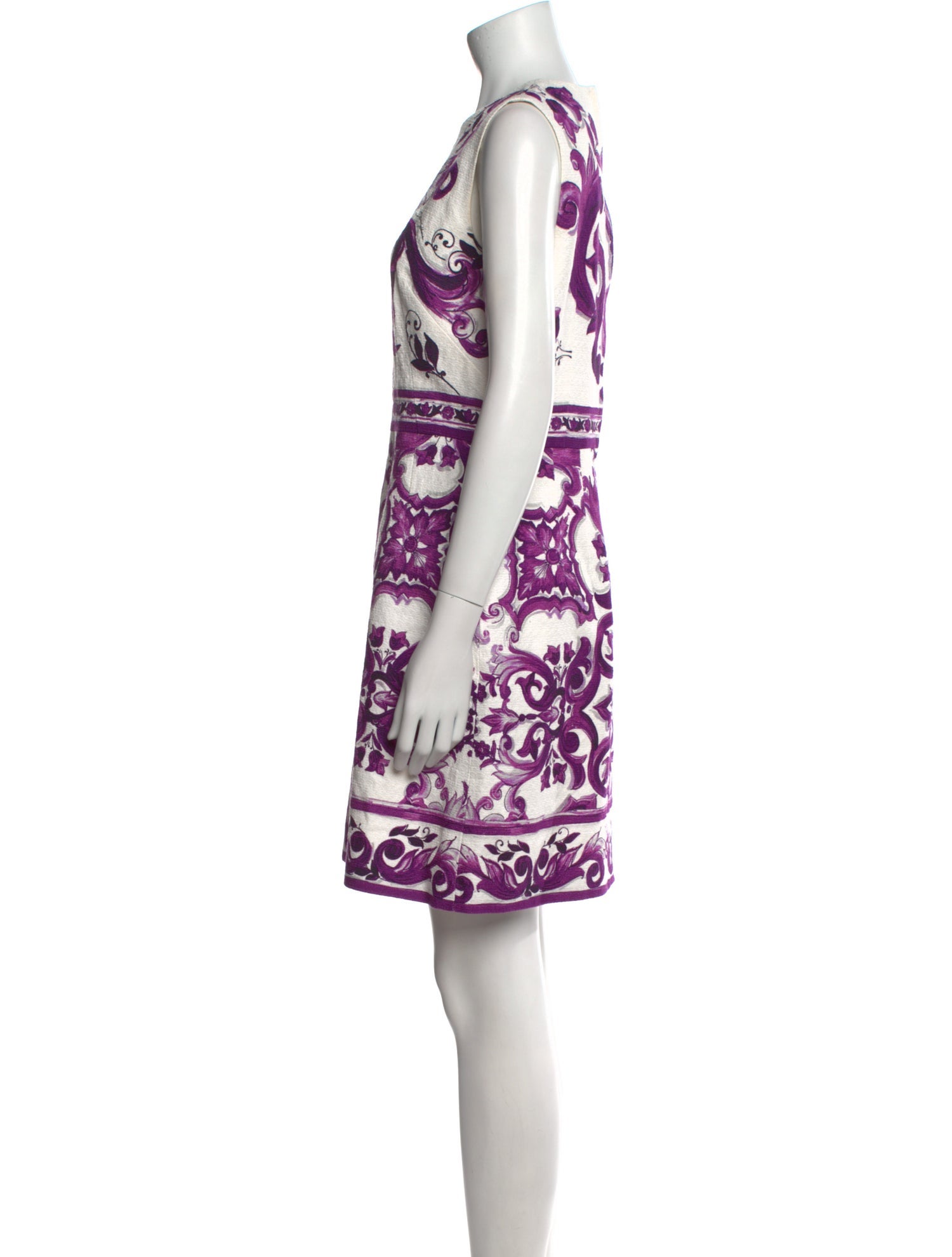 Dolce & Gabbana Printed Mini Dress