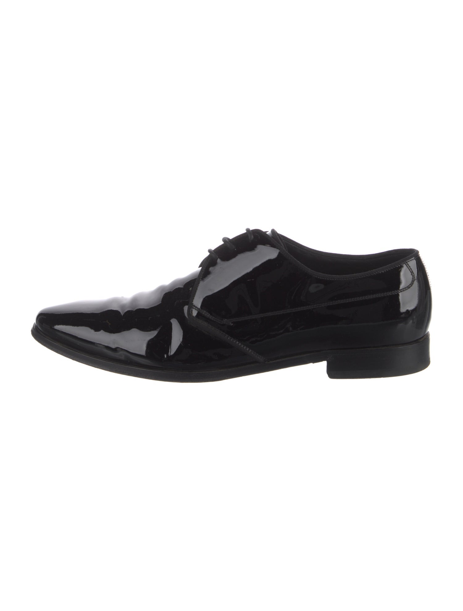 Dolce & Gabbana Patent Leather Derby Shoes