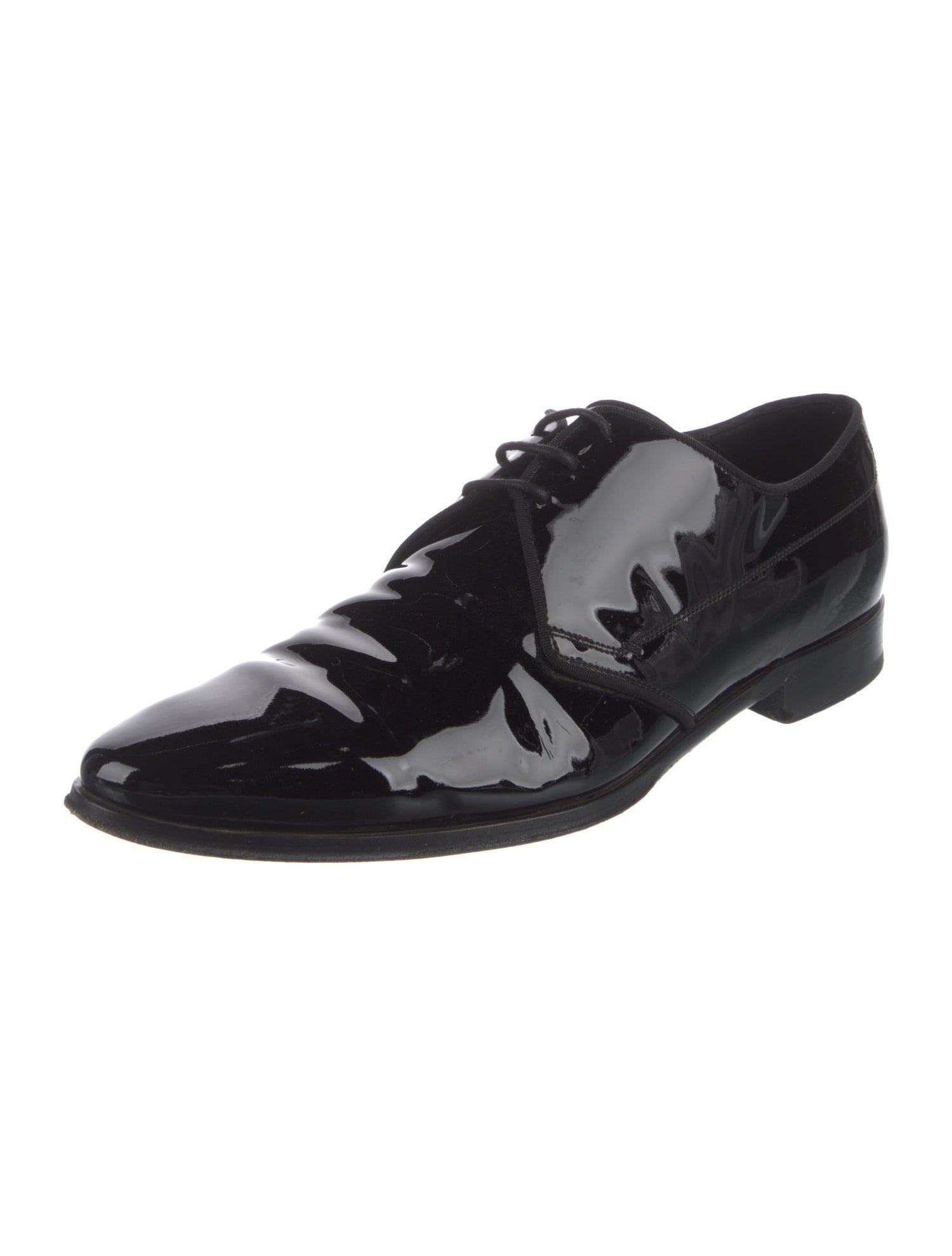 Dolce & Gabbana Patent Leather Derby Shoes