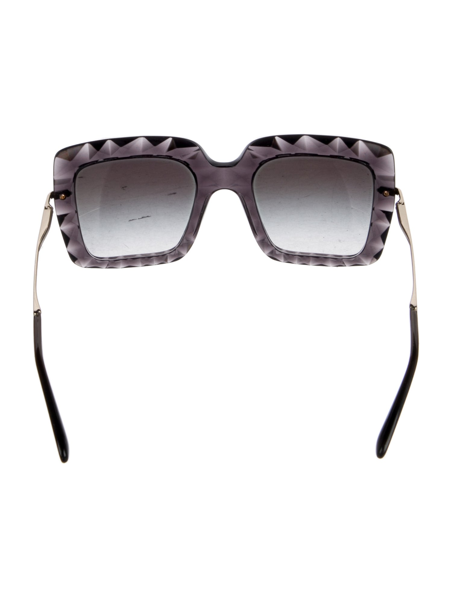 Dolce & Gabbana Oversize Gradient Sunglasses