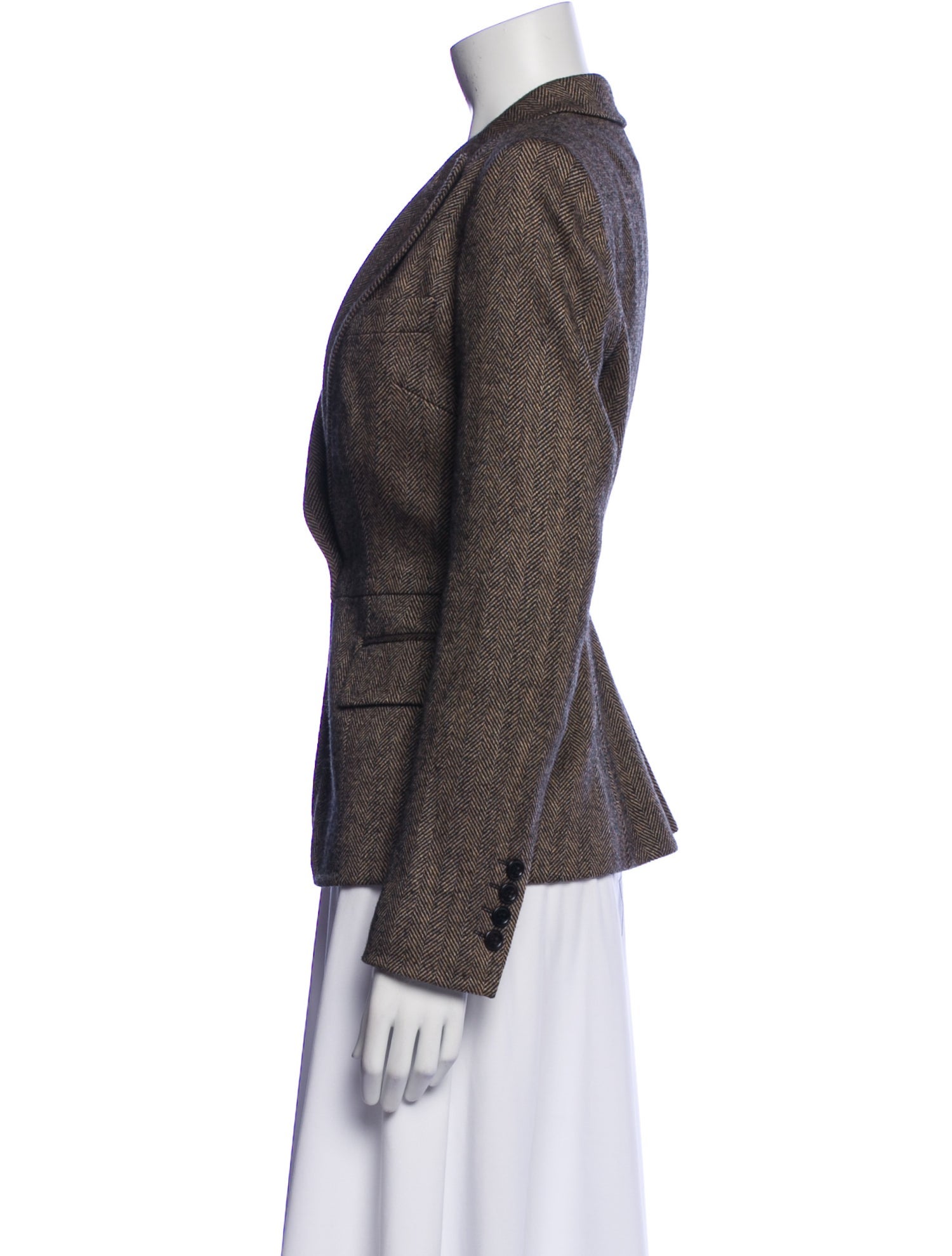 Dolce & Gabbana Virgin Wool Striped Blazer w/ Tags