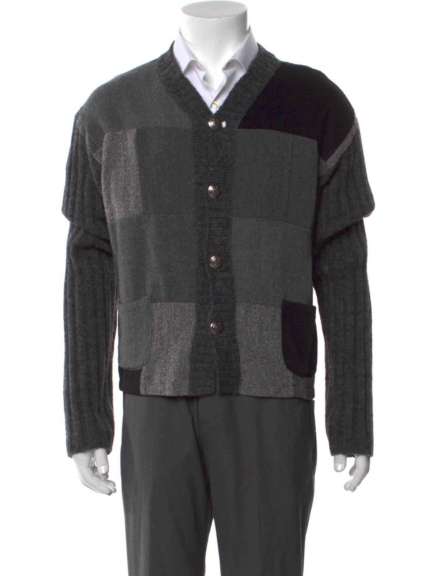 Dolce & Gabbana V-Neck Long Sleeve Cardigan