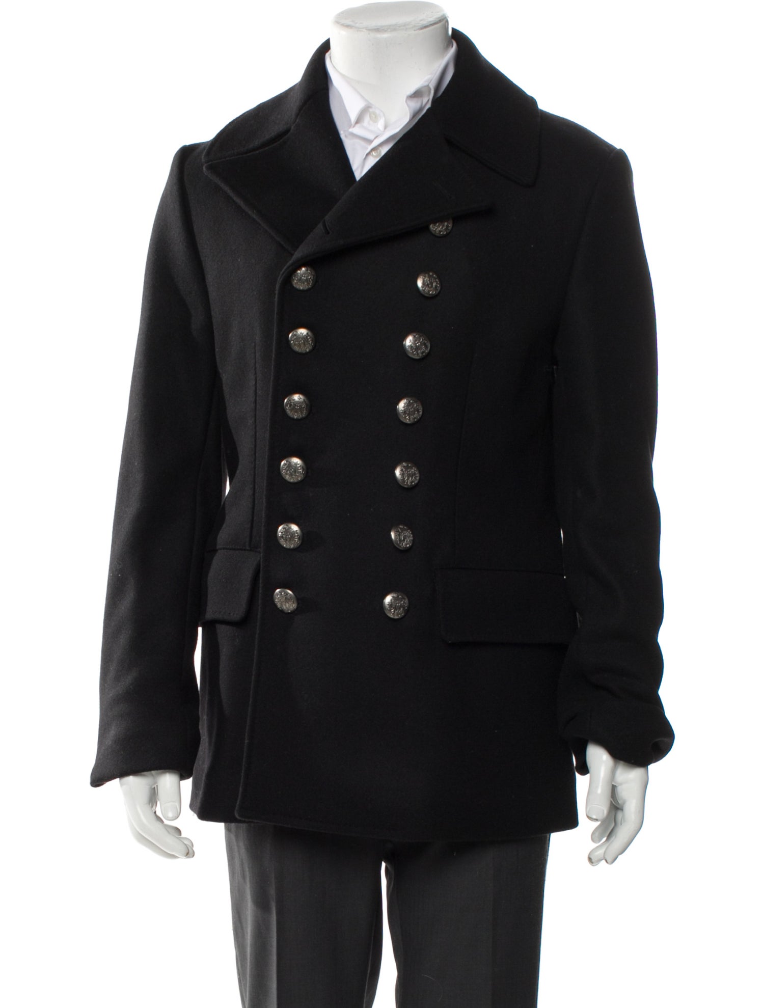 Dolce & Gabbana Wool Peacoat