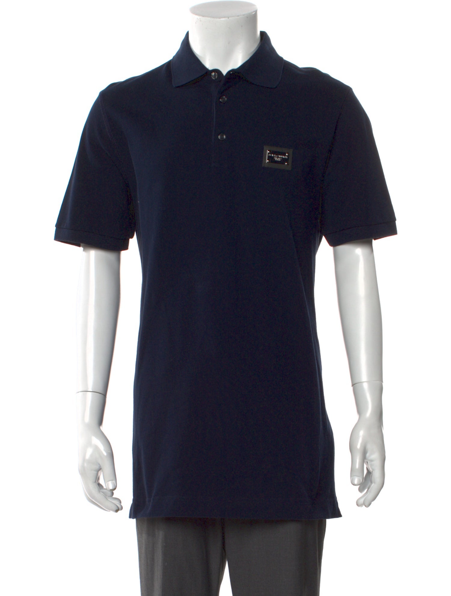 Dolce & Gabbana Collar Short Sleeve Polo Shirt