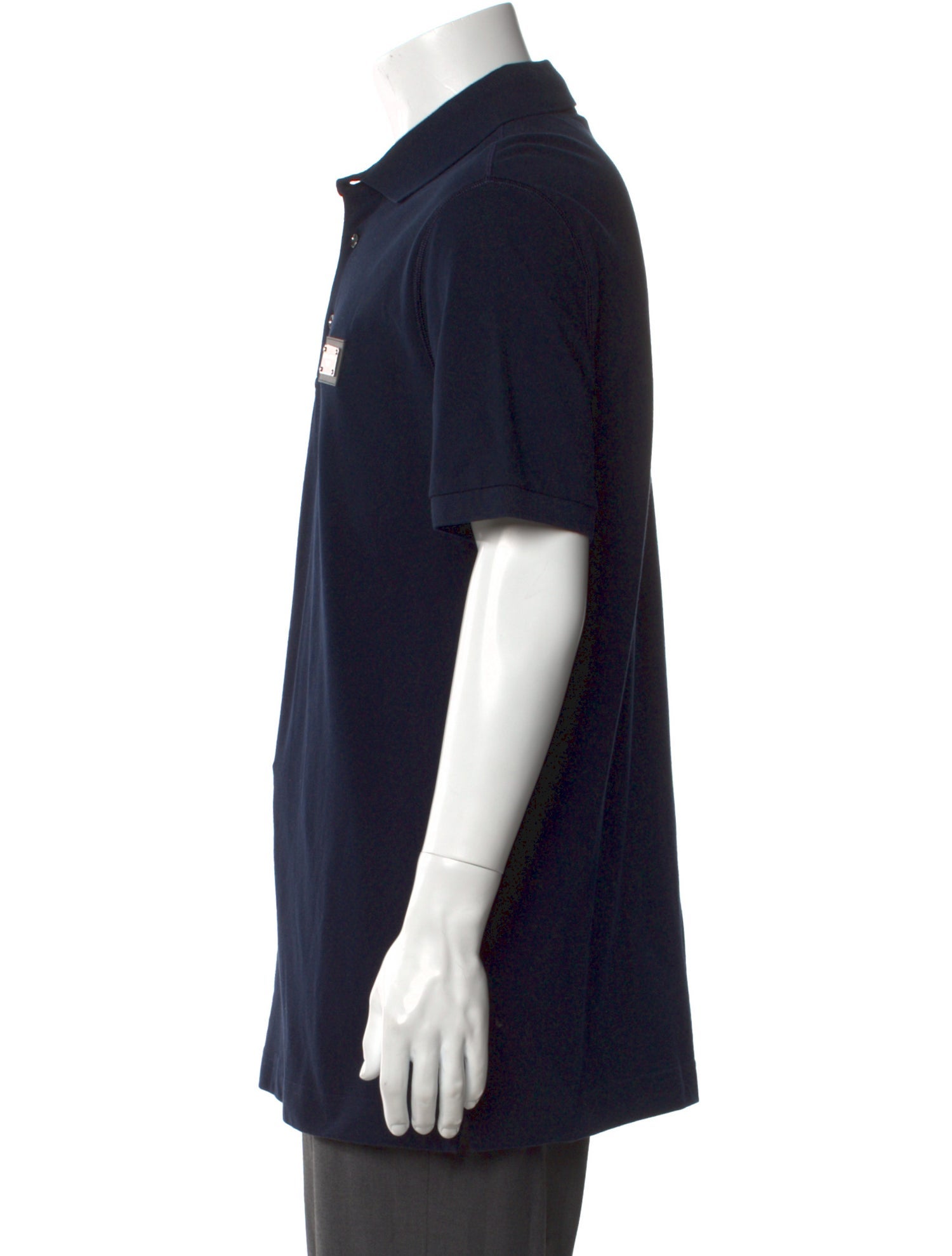 Dolce & Gabbana Collar Short Sleeve Polo Shirt