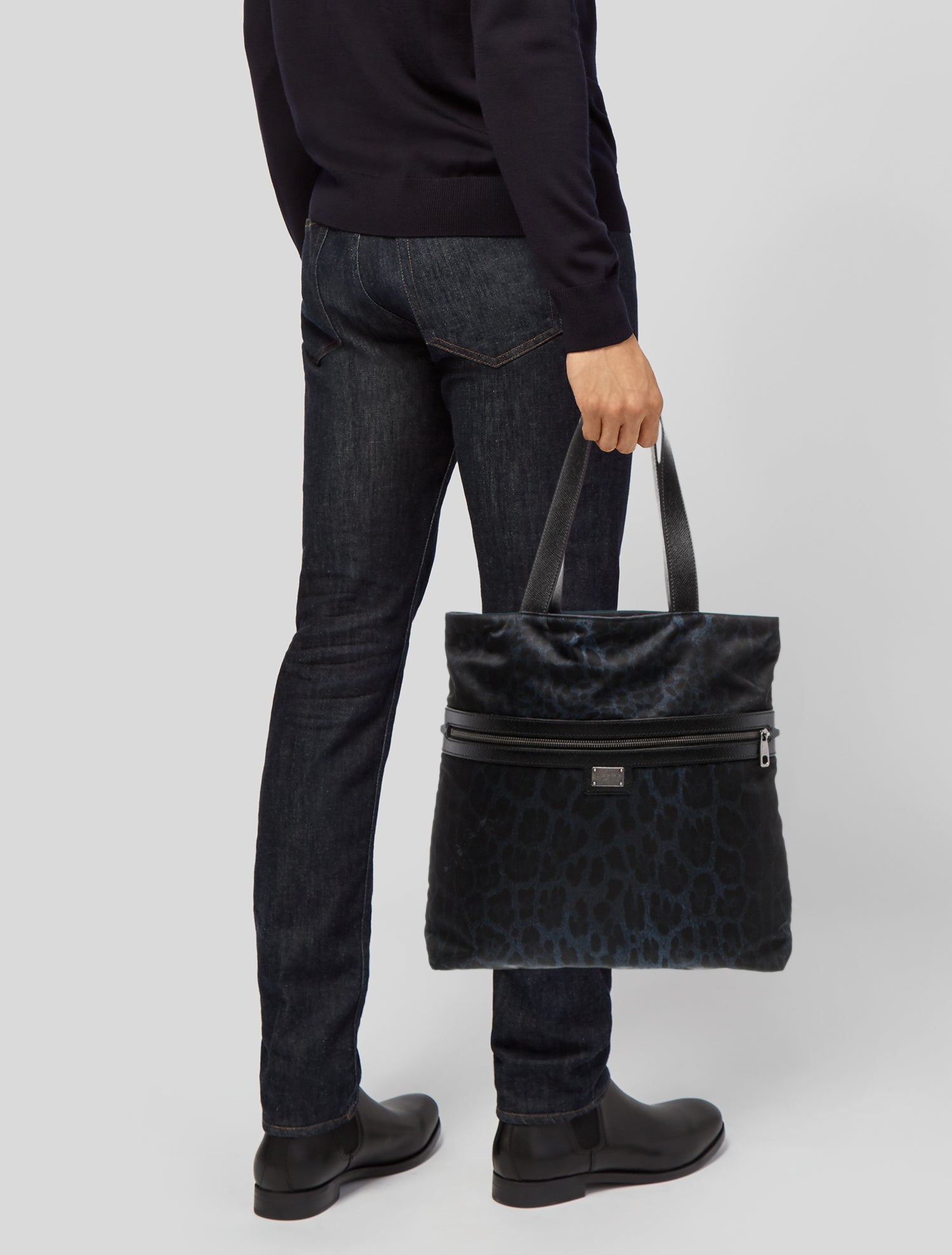 Dolce & Gabbana Nylon Top Handle Bag