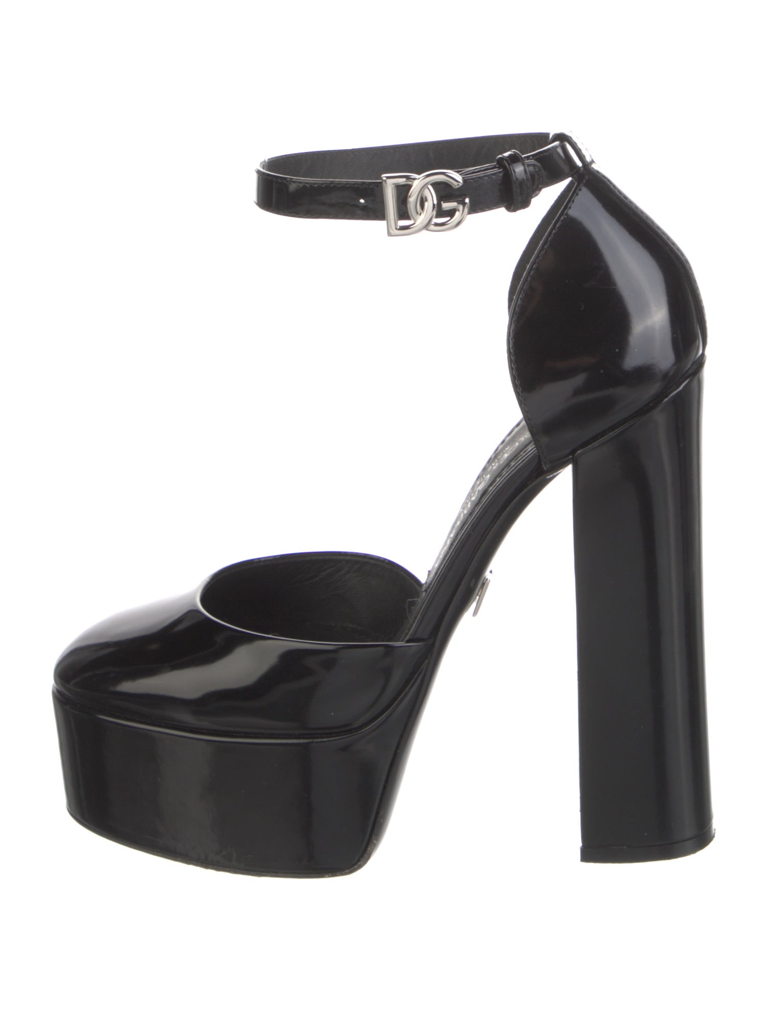 Dolce & Gabbana Patent Leather D'Orsay Pumps