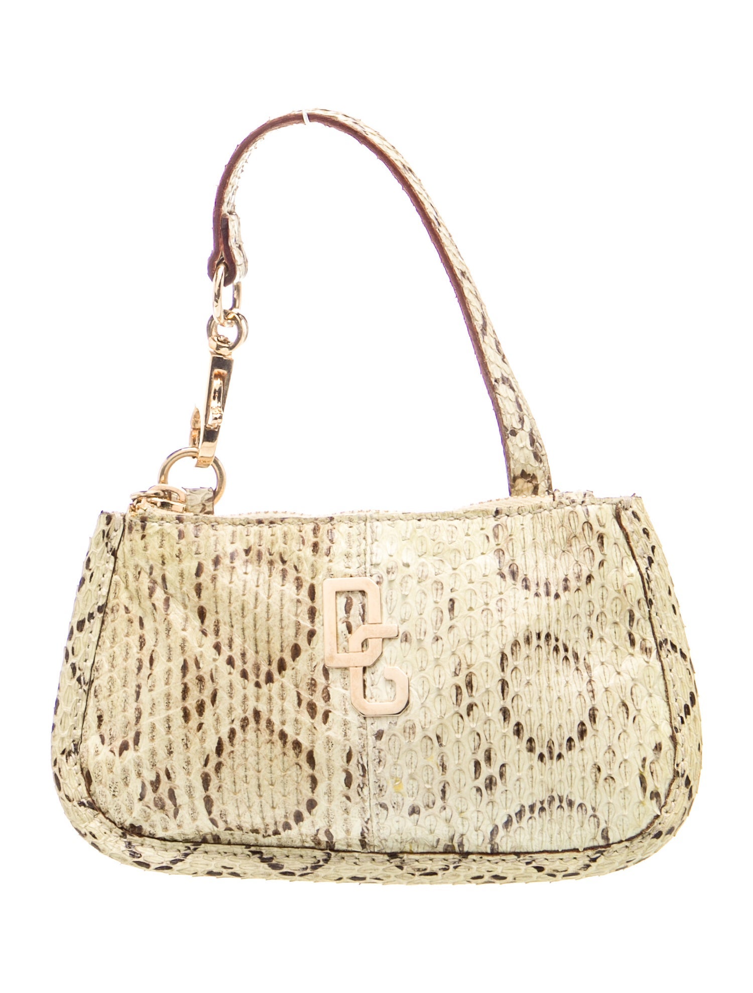 Dolce & Gabbana Snakeskin Top Handle Bag