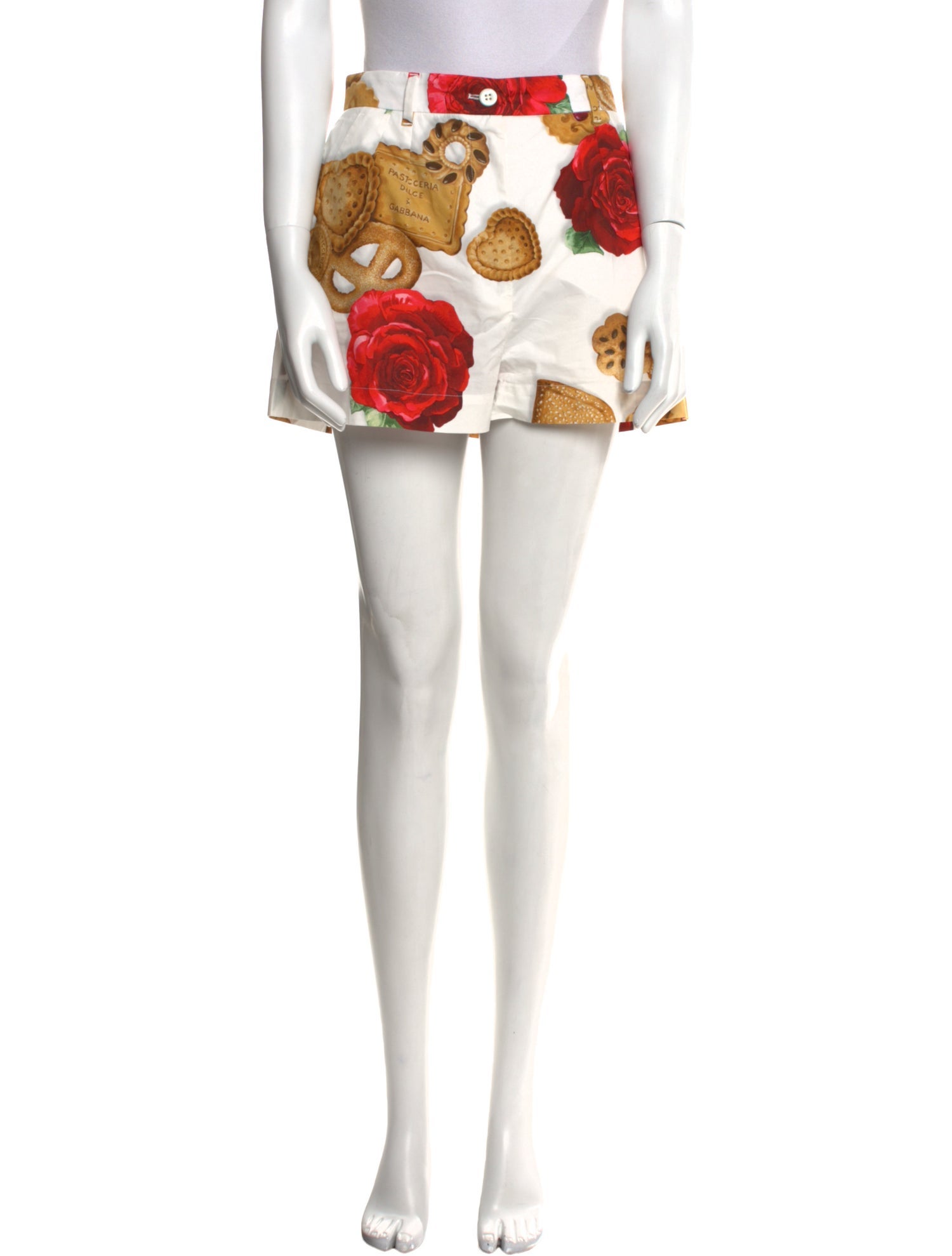 Dolce & Gabbana Printed Mini Shorts