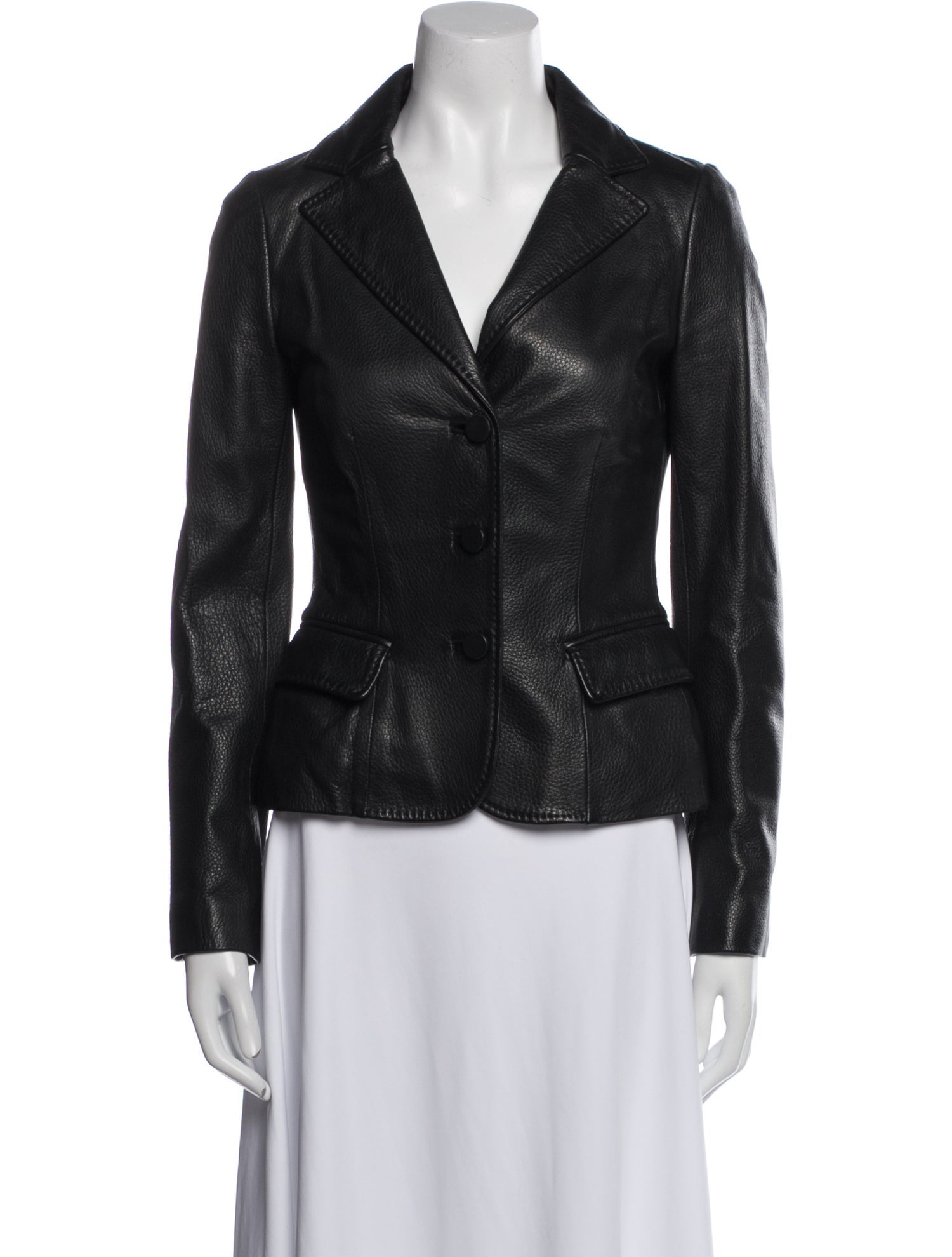 Dolce & Gabbana Leather Jacket