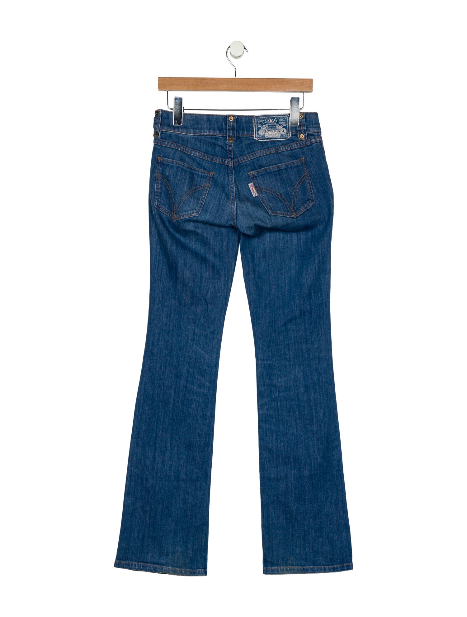 Dolce & Gabbana Mid-Rise Straight Leg Jeans