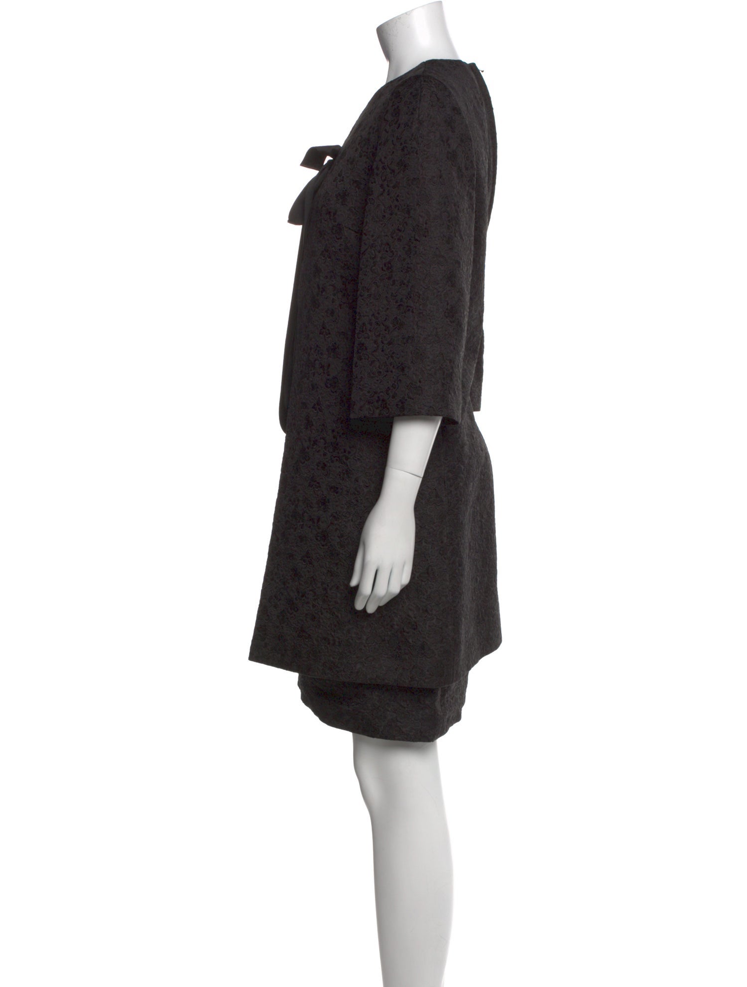 Dolce & Gabbana Printed Knee-Length Dress