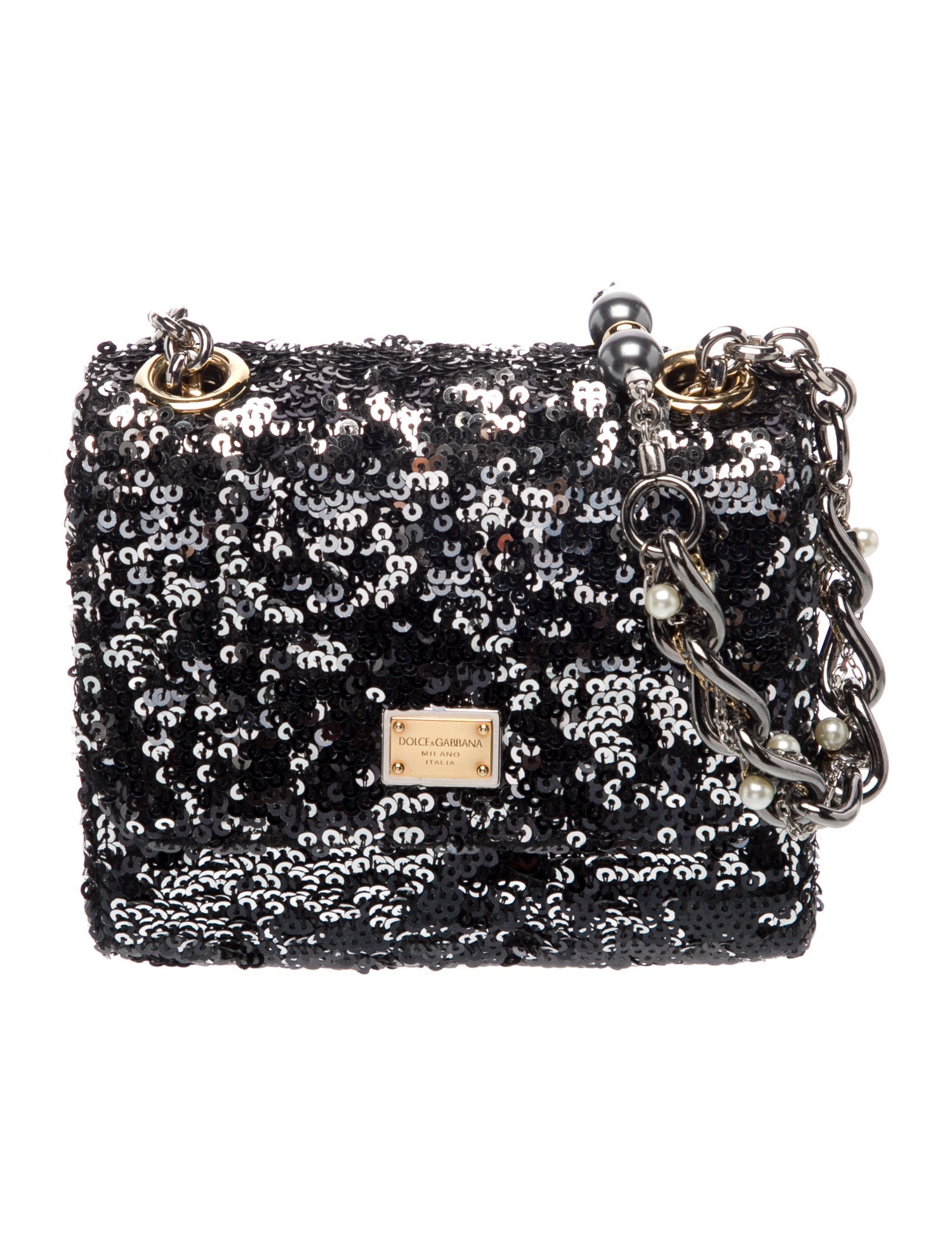 Dolce & Gabbana Sequins Shoulder Bag
