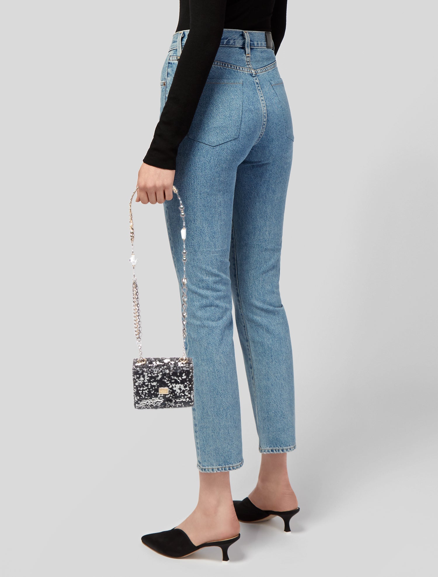 Dolce & Gabbana Sequins Shoulder Bag