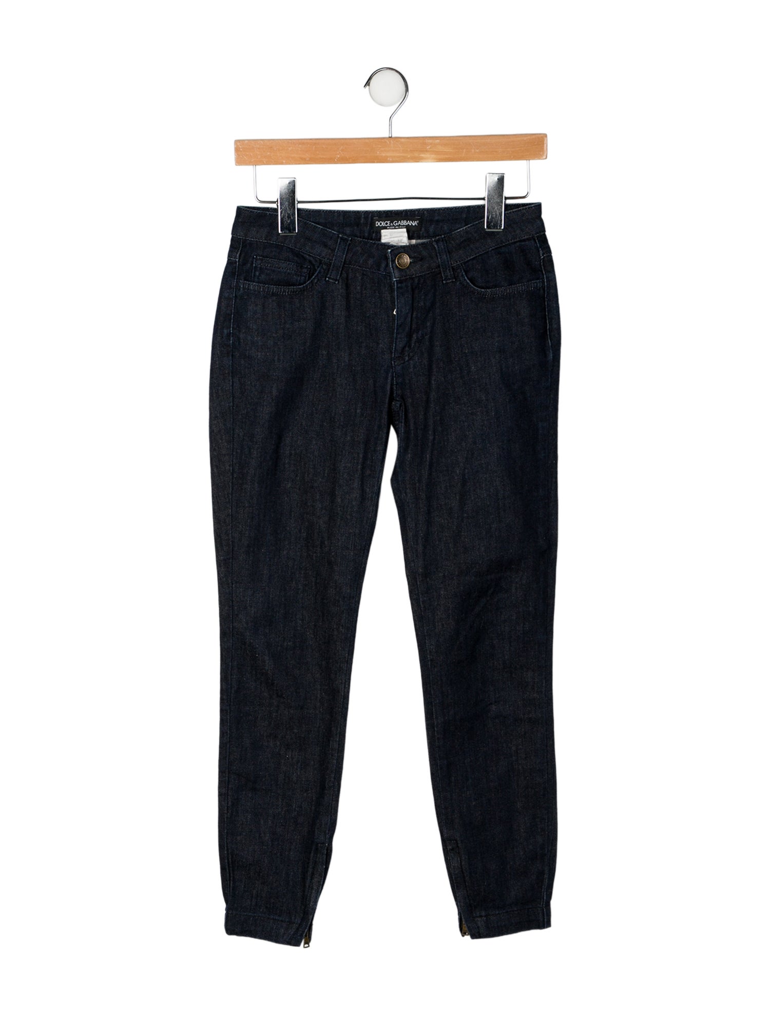 Dolce & Gabbana Low-Rise Skinny Leg Jeans