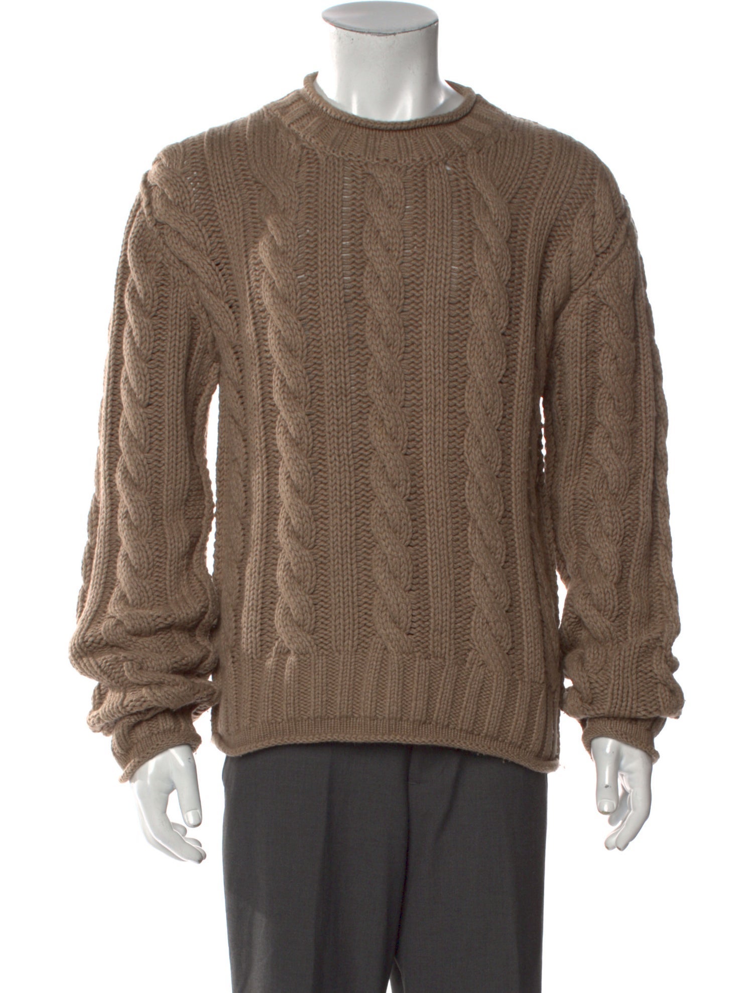 Dolce & Gabbana Crew Neck Long Sleeve Pullover