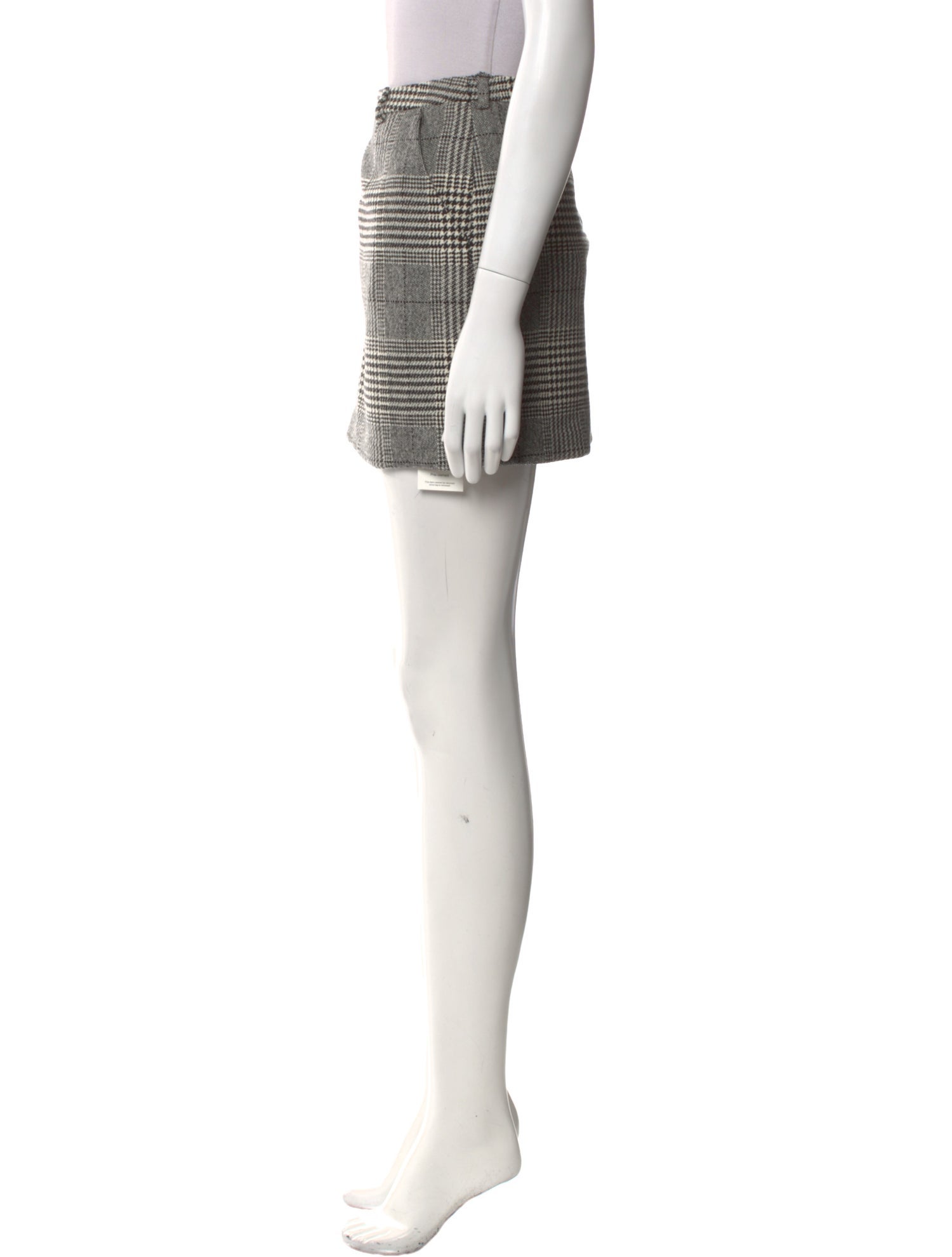 Dolce & Gabbana Wool Mini Skirt