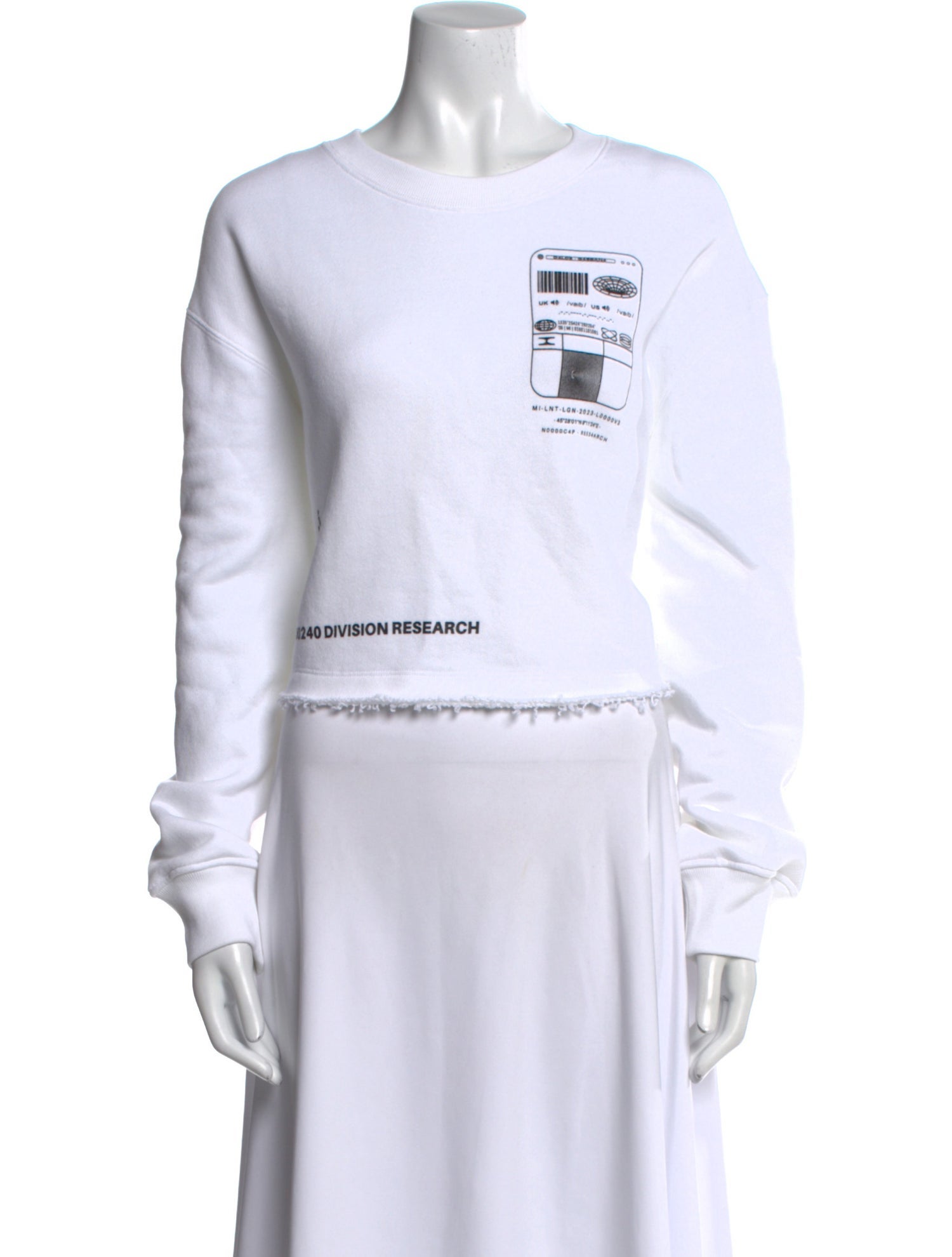 Dolce & Gabbana Graphic Print Crew Neck Sweatshirt