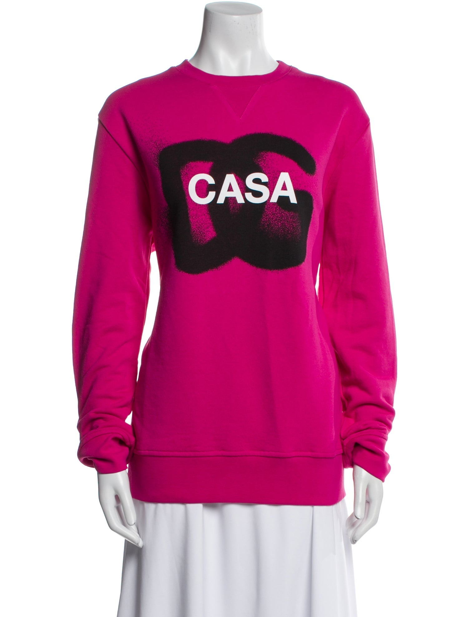 Dolce & Gabbana Graphic Print Crew Neck Pullover