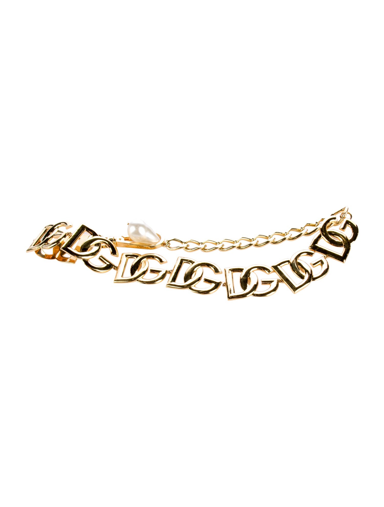 Dolce & Gabbana Metal Waist Belt w/ Tags