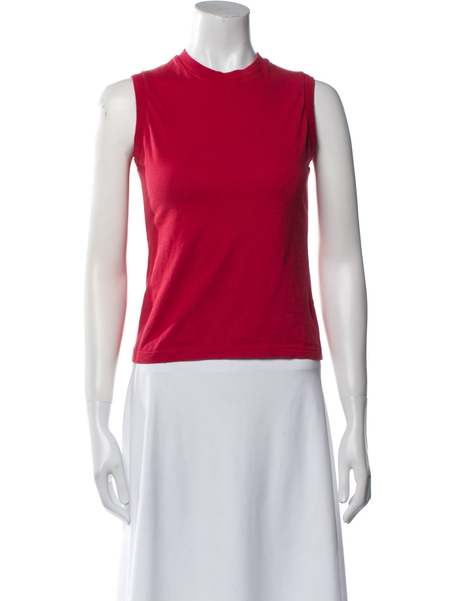 Dolce & Gabbana Crew Neck Sleeveless Top