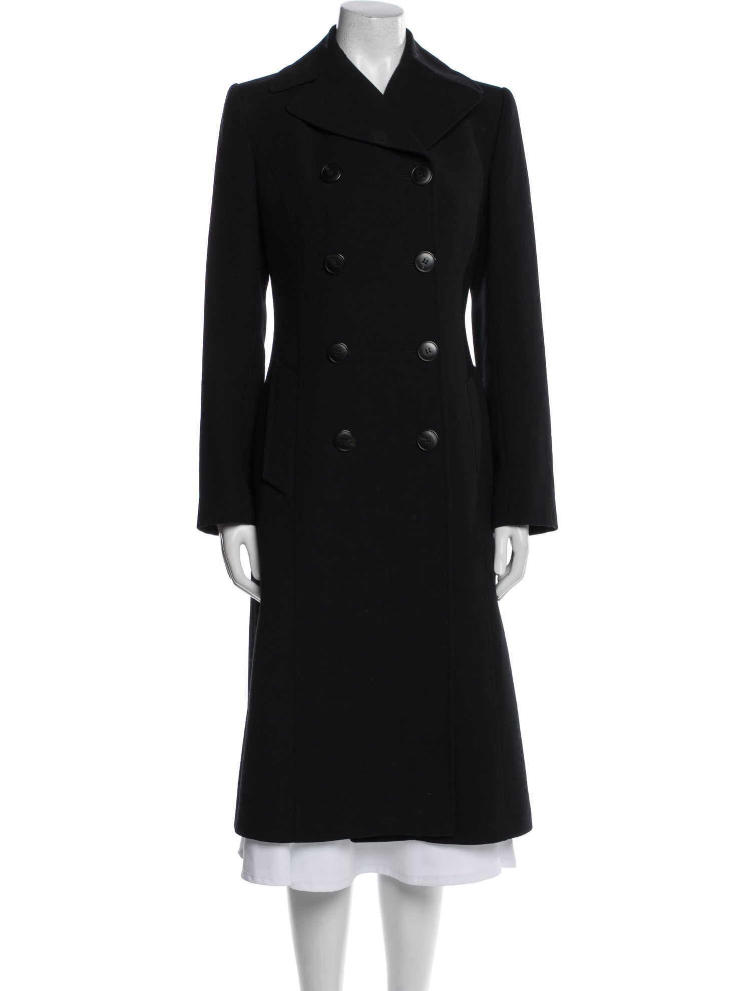 Dolce & Gabbana Virgin Wool Fur Coat