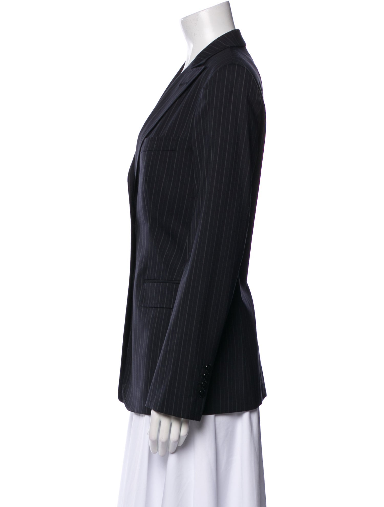 Dolce & Gabbana Virgin Wool Striped Blazer
