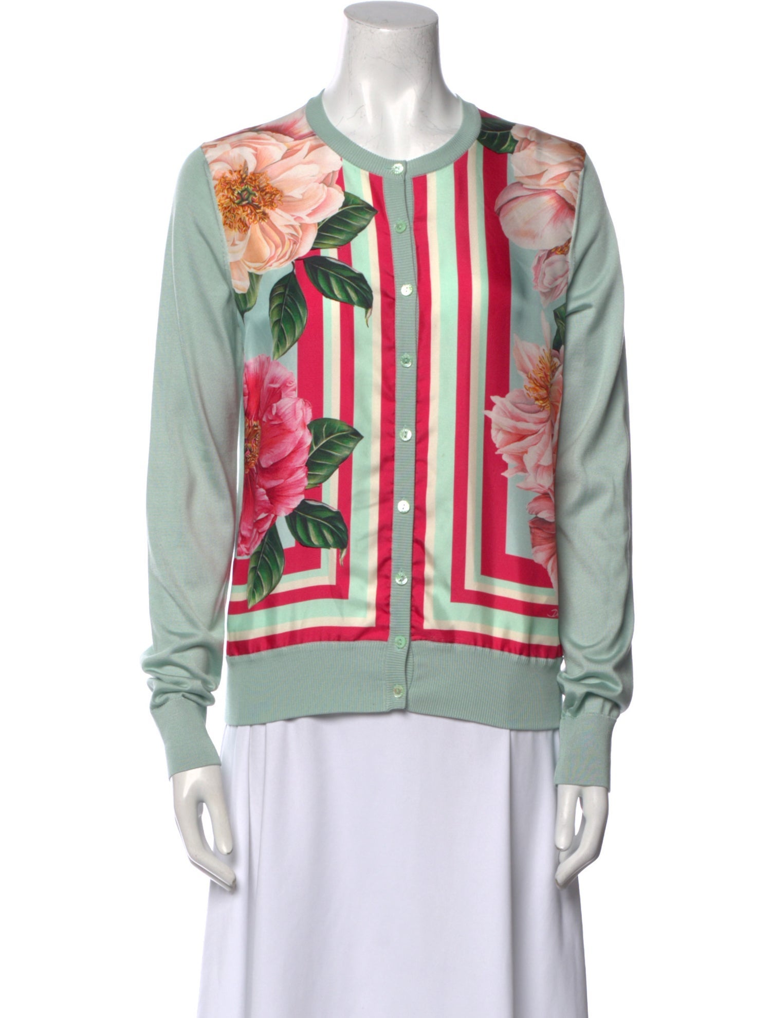Dolce & Gabbana Silk Printed Sweatshirt